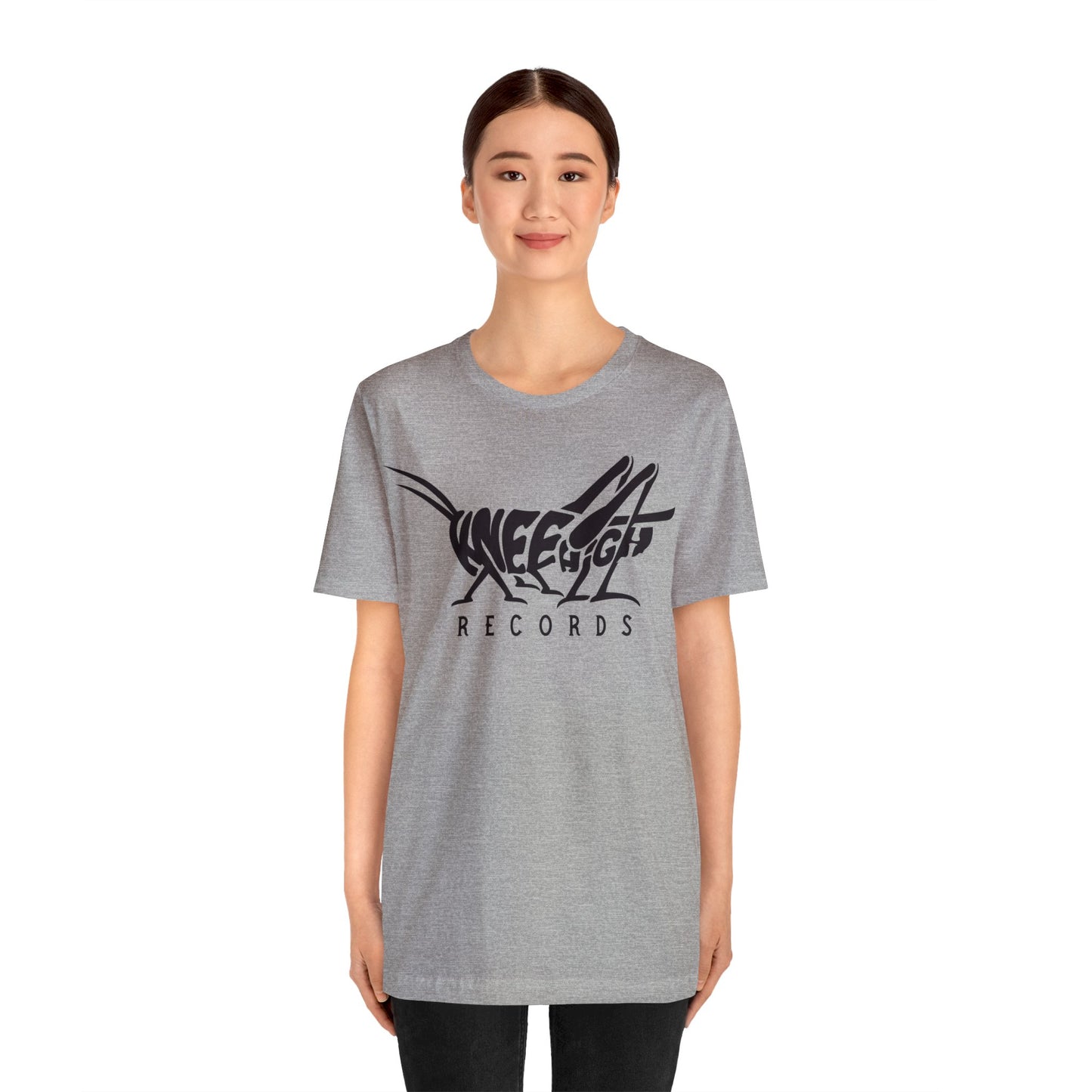 Knee High Records Unisex Jersey Short Sleeve Tee