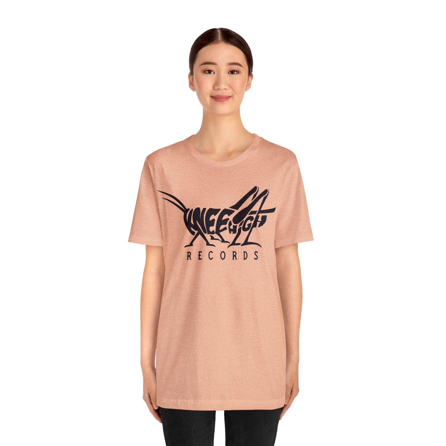 Knee High Records Unisex Jersey Short Sleeve Tee