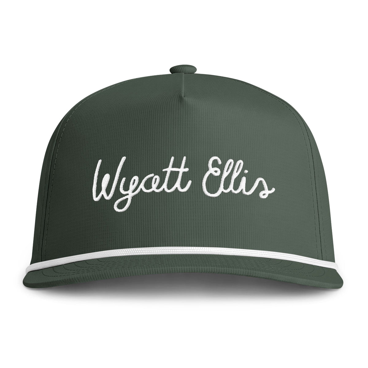 "Wyatt Ellis" Embroidered Rope Hat