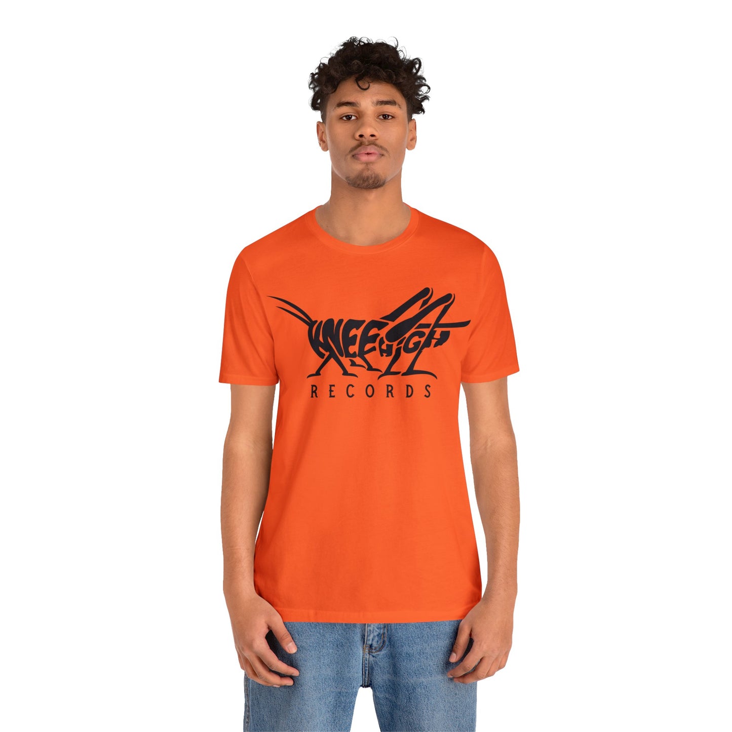 Knee High Records Unisex Jersey Short Sleeve Tee