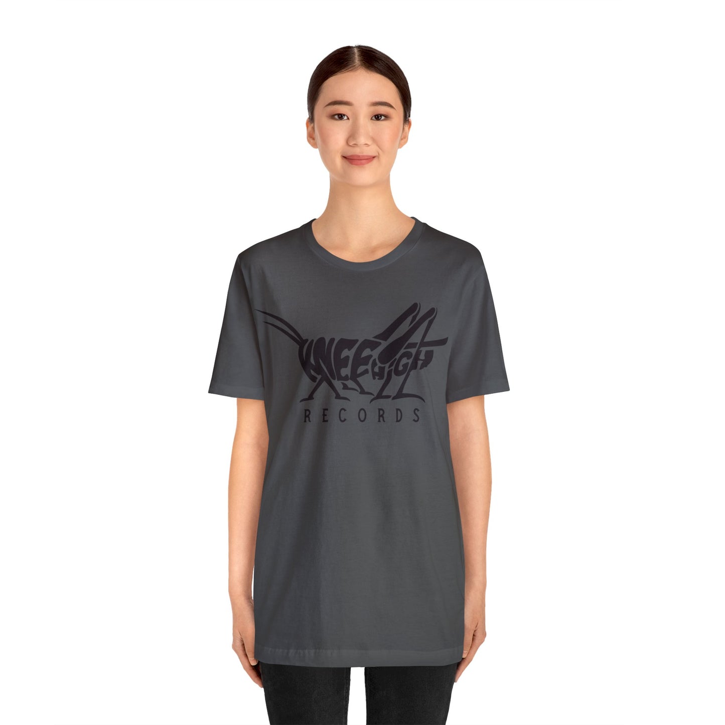 Knee High Records Unisex Jersey Short Sleeve Tee