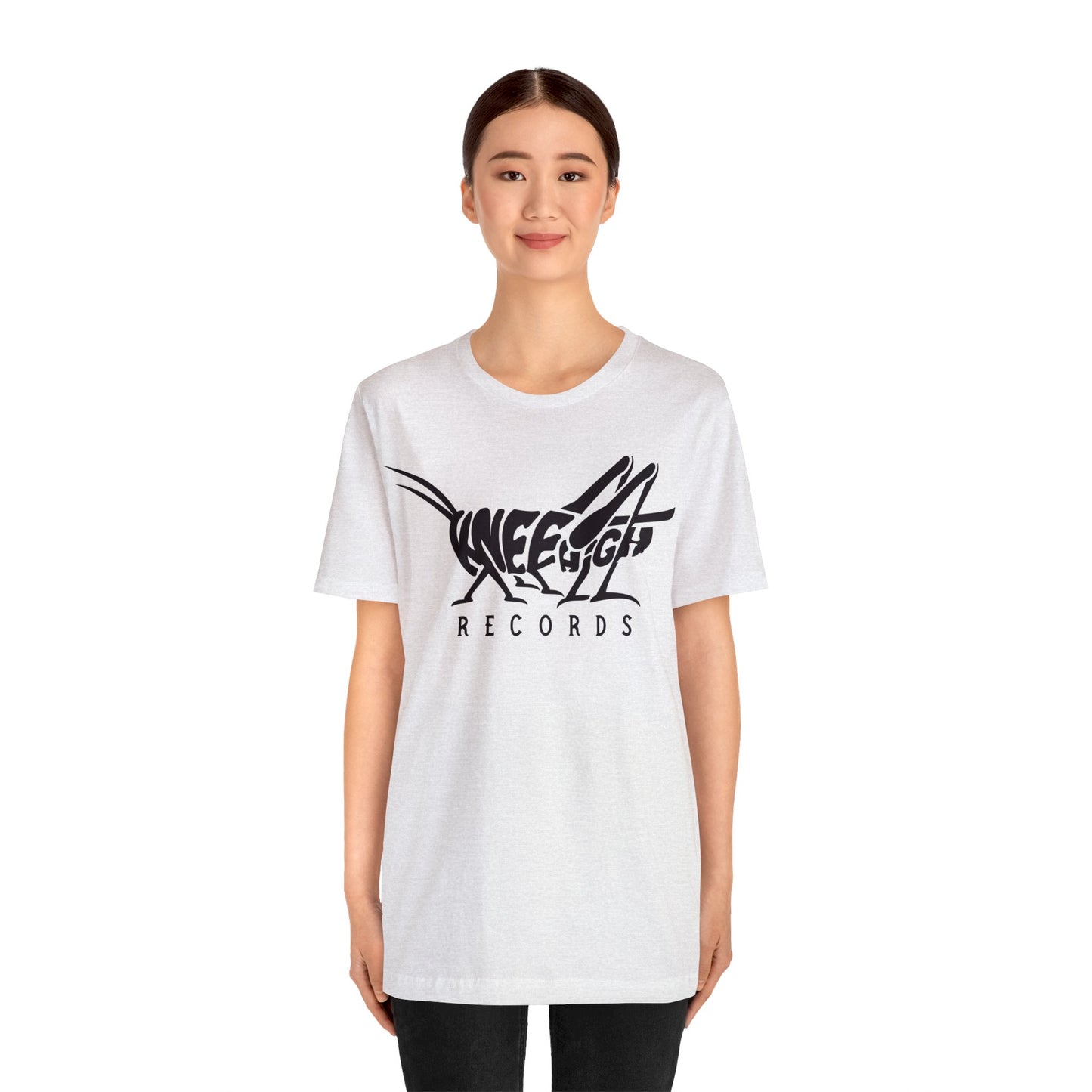 Knee High Records Unisex Jersey Short Sleeve Tee