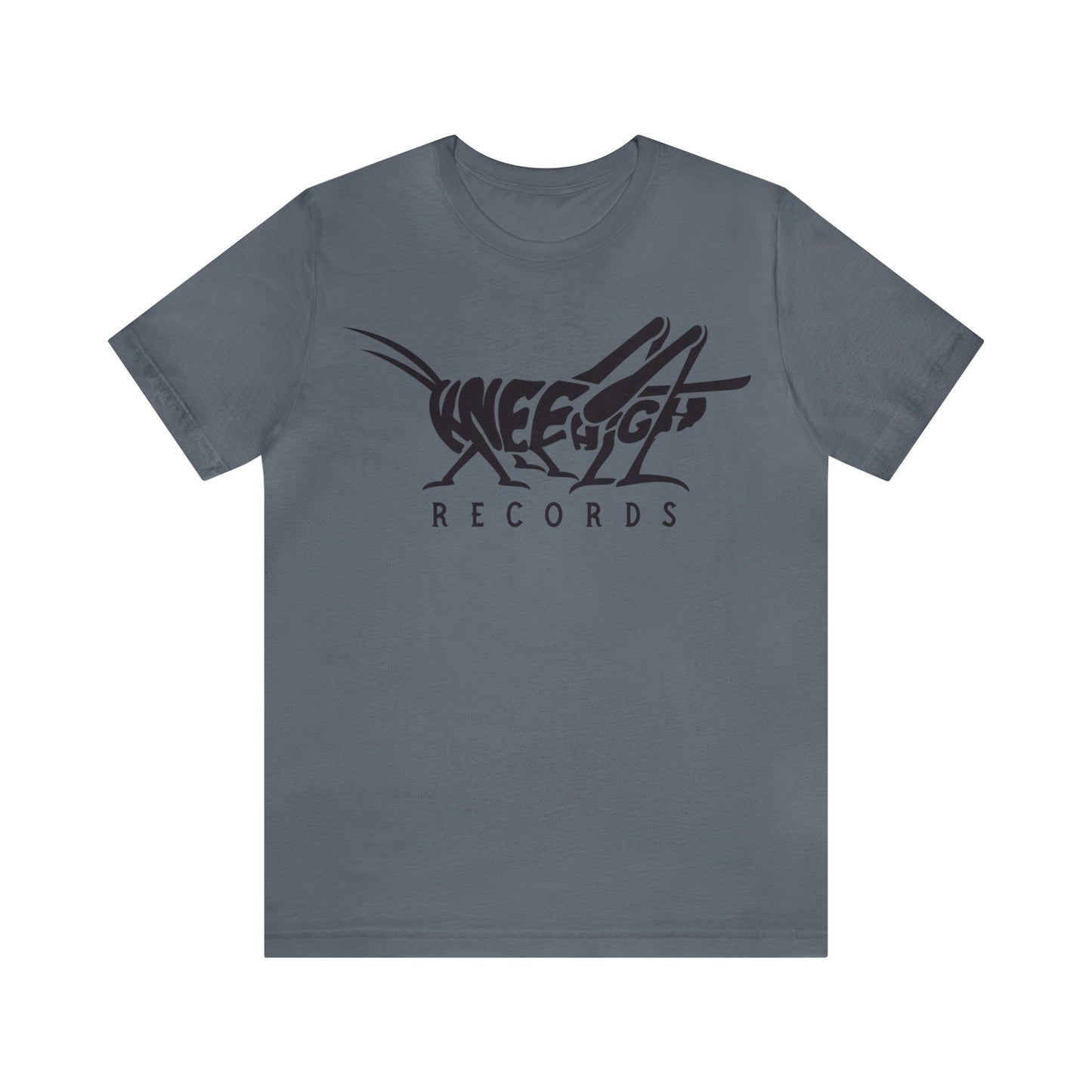 Knee High Records Unisex Jersey Short Sleeve Tee