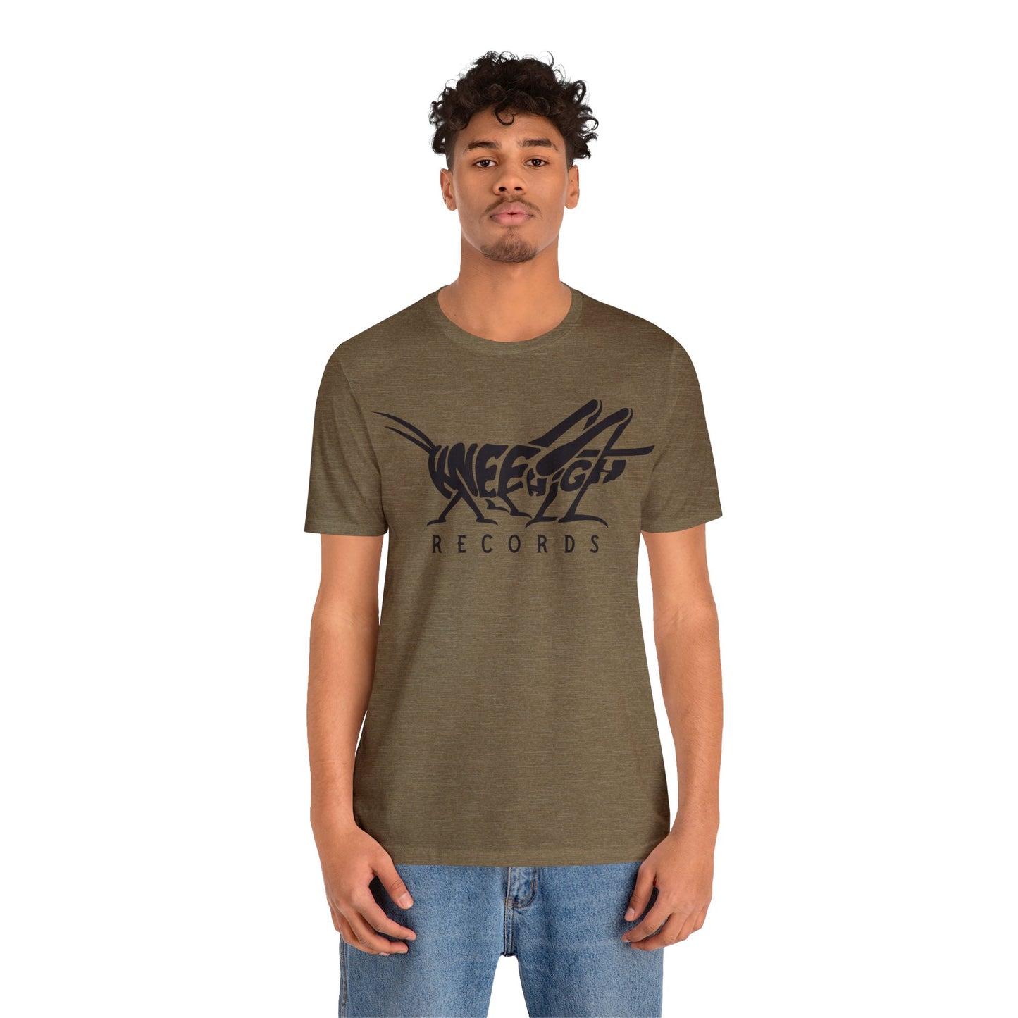 Knee High Records Unisex Jersey Short Sleeve Tee