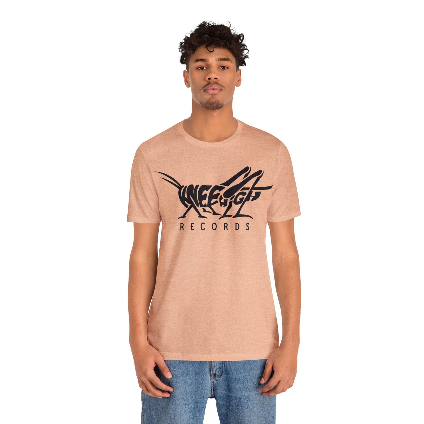 Knee High Records Unisex Jersey Short Sleeve Tee