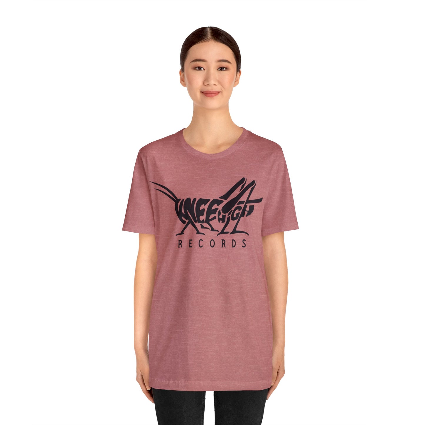 Knee High Records Unisex Jersey Short Sleeve Tee
