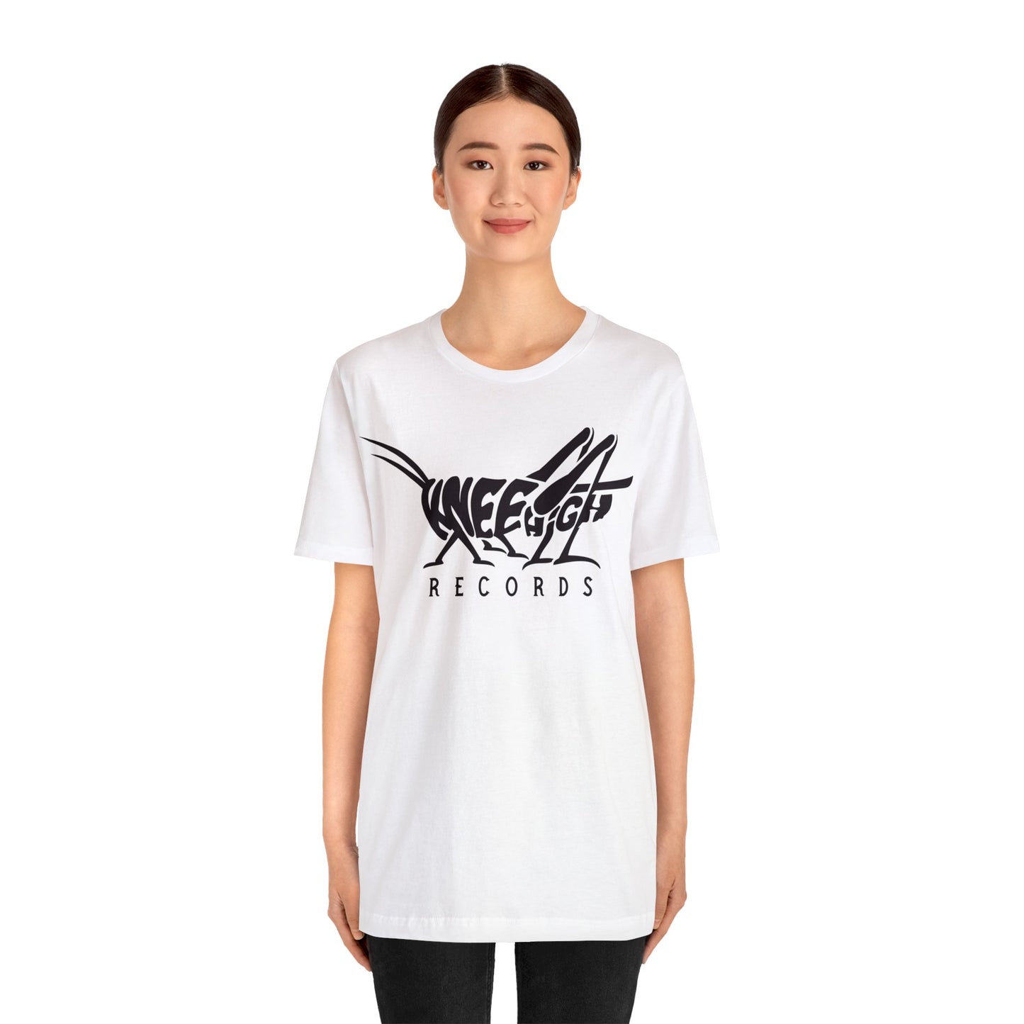 Knee High Records Unisex Jersey Short Sleeve Tee