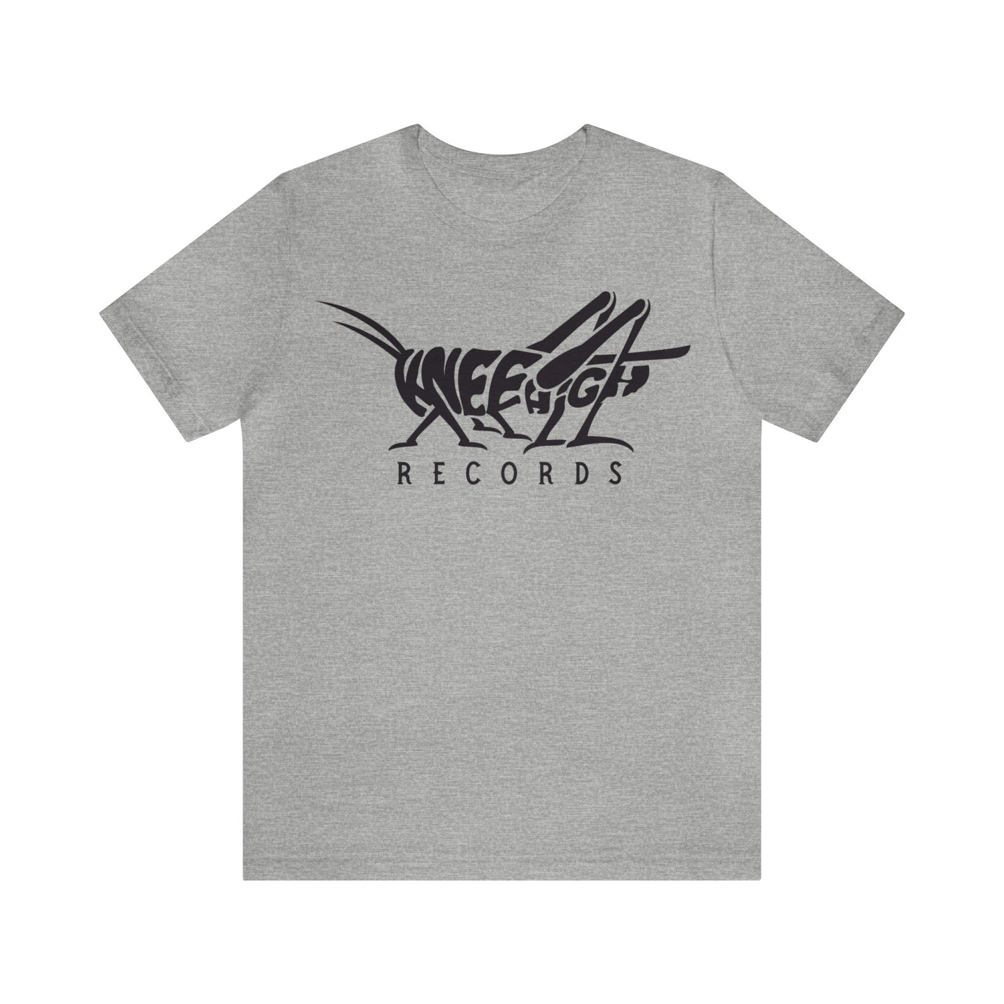 Knee High Records Unisex Jersey Short Sleeve Tee