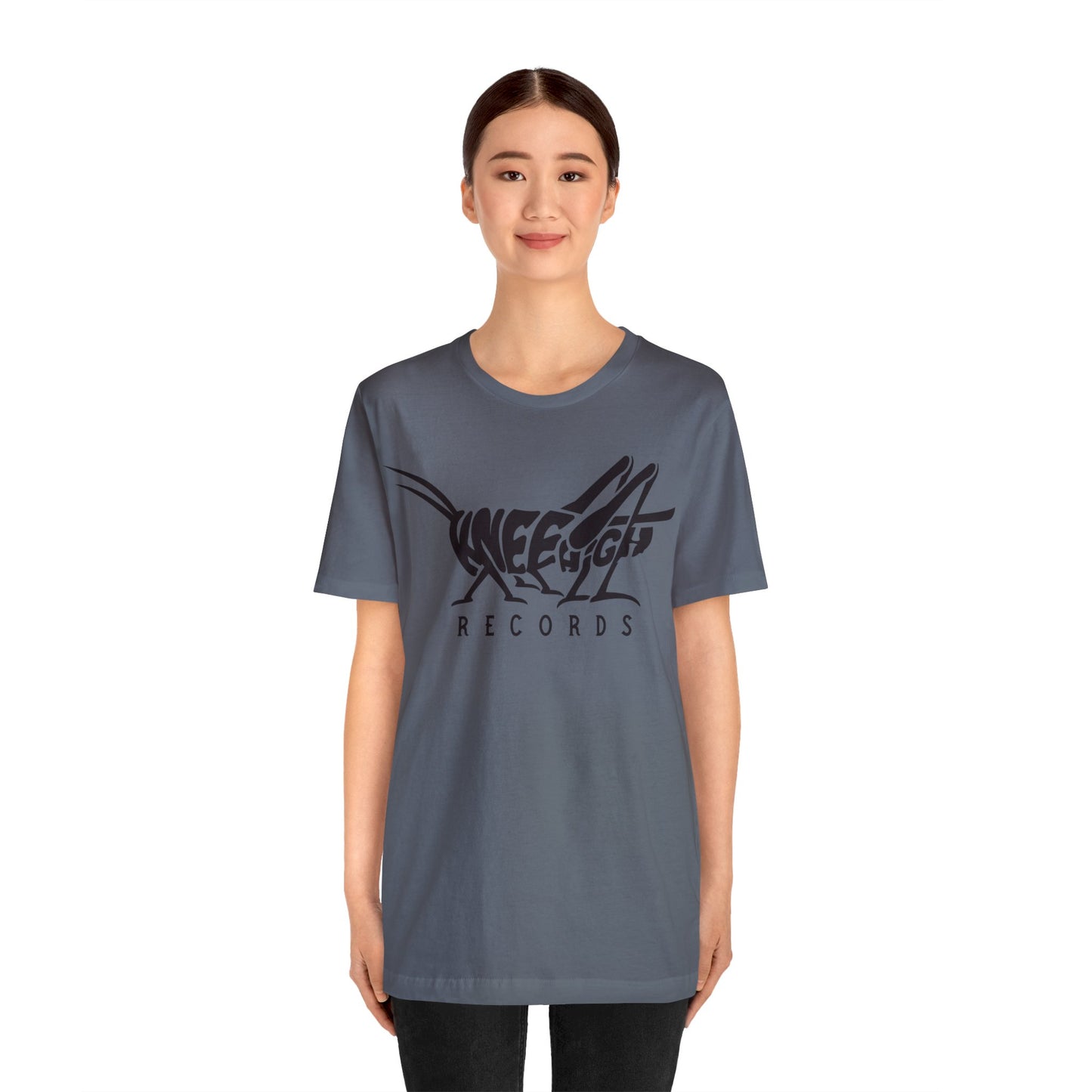 Knee High Records Unisex Jersey Short Sleeve Tee