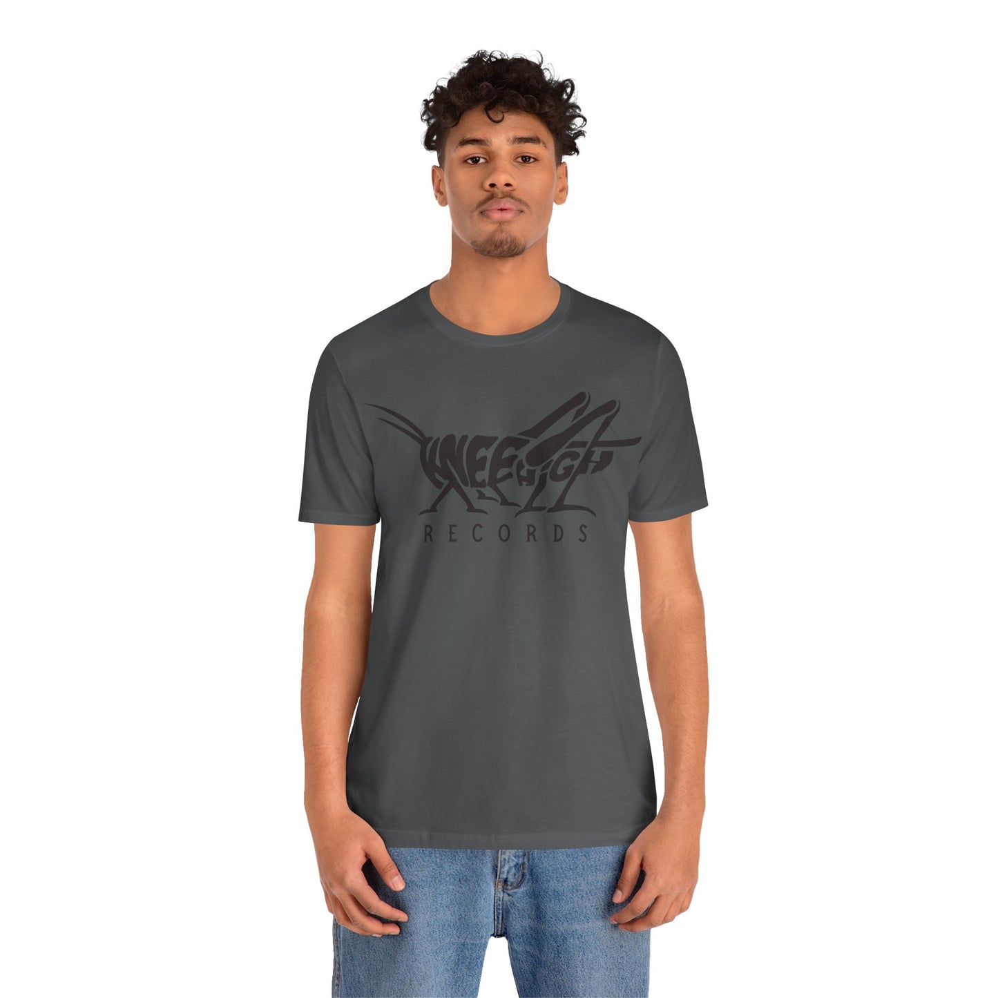 Knee High Records Unisex Jersey Short Sleeve Tee