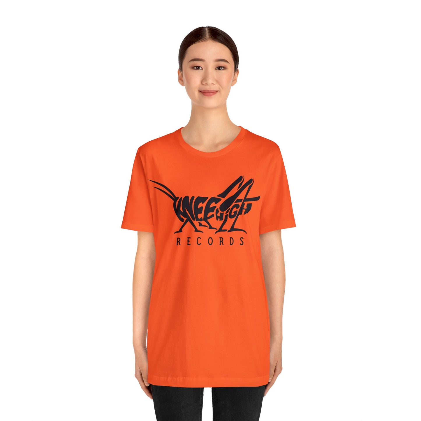 Knee High Records Unisex Jersey Short Sleeve Tee