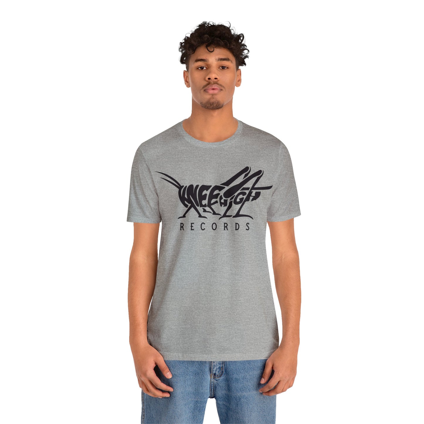 Knee High Records Unisex Jersey Short Sleeve Tee