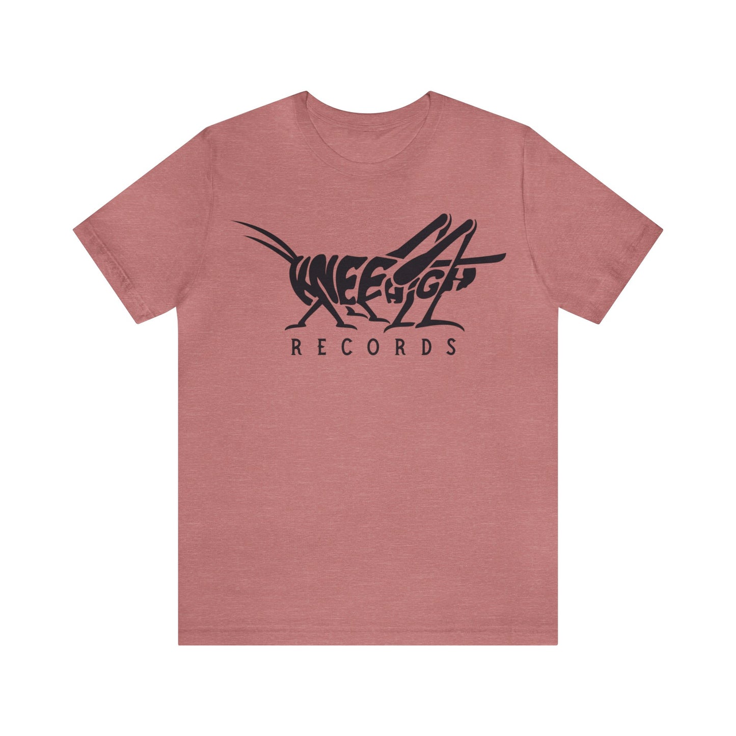 Knee High Records Unisex Jersey Short Sleeve Tee
