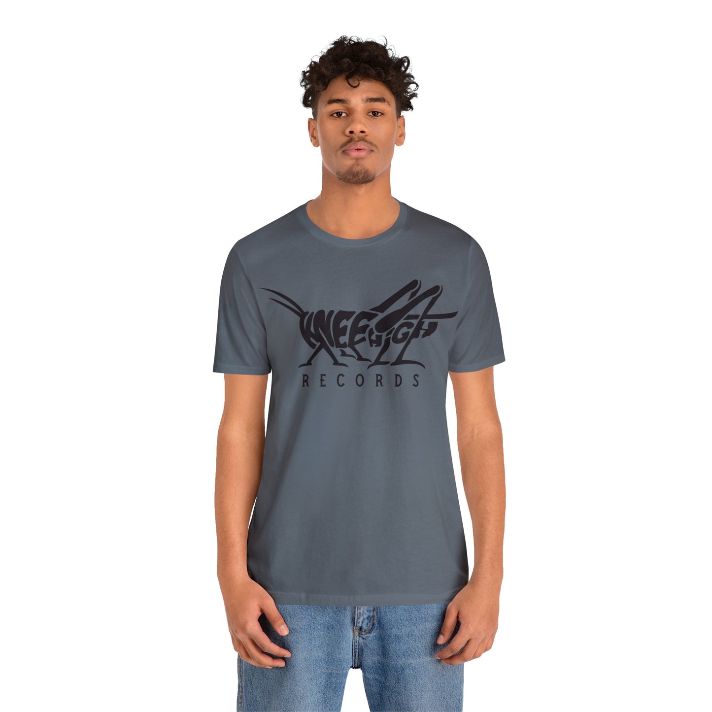 Knee High Records Unisex Jersey Short Sleeve Tee