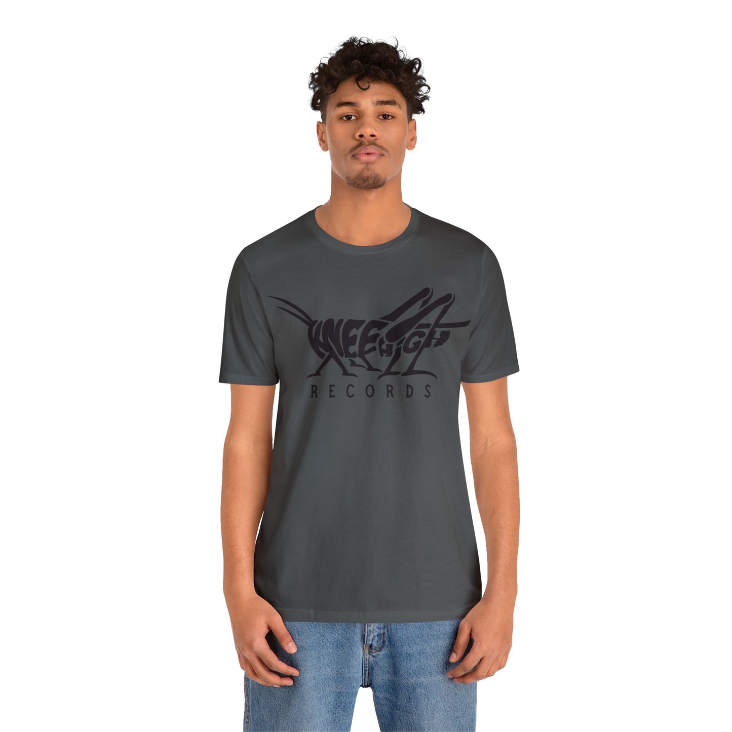 Knee High Records Unisex Jersey Short Sleeve Tee