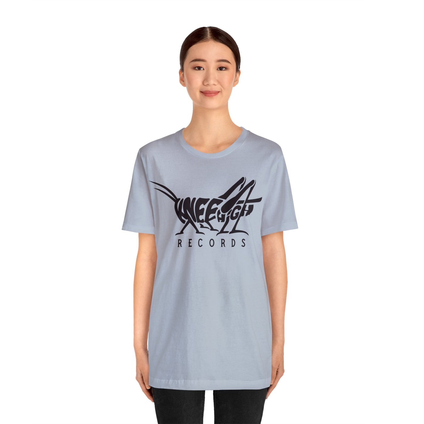 Knee High Records Unisex Jersey Short Sleeve Tee