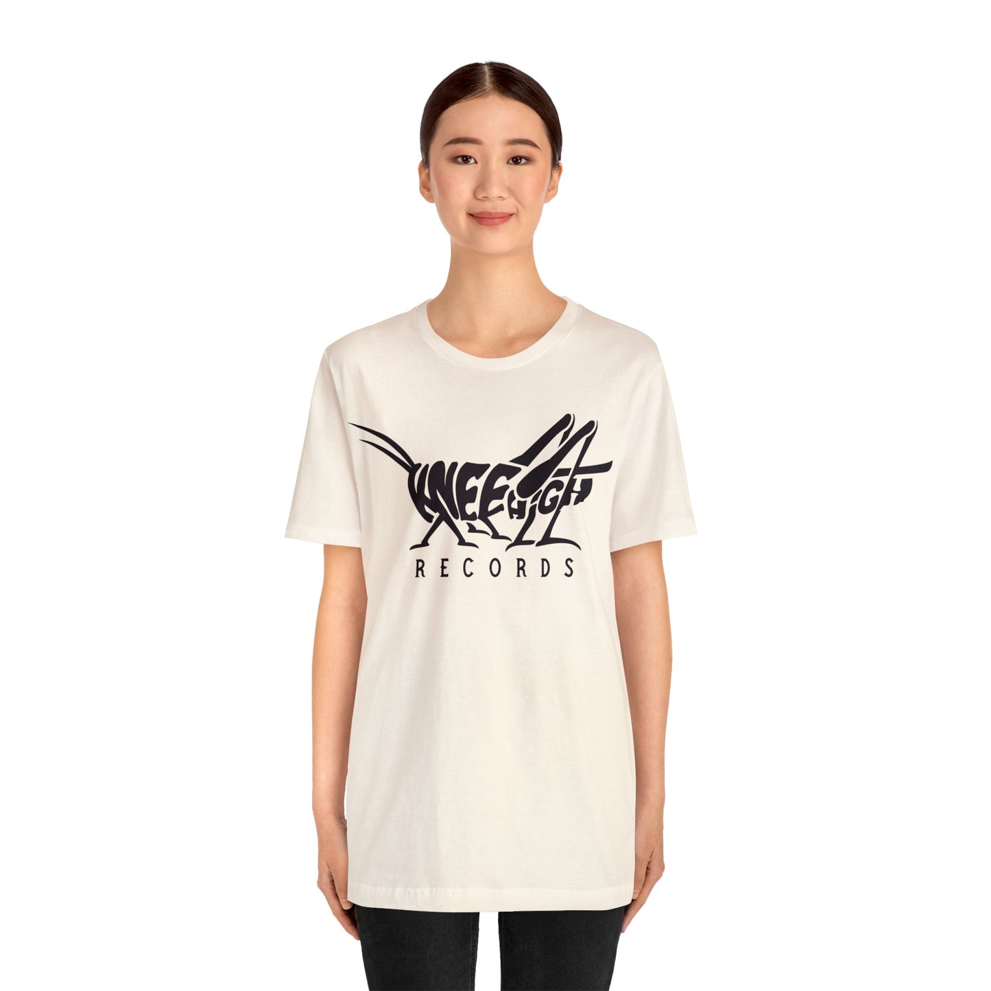 Knee High Records Unisex Jersey Short Sleeve Tee