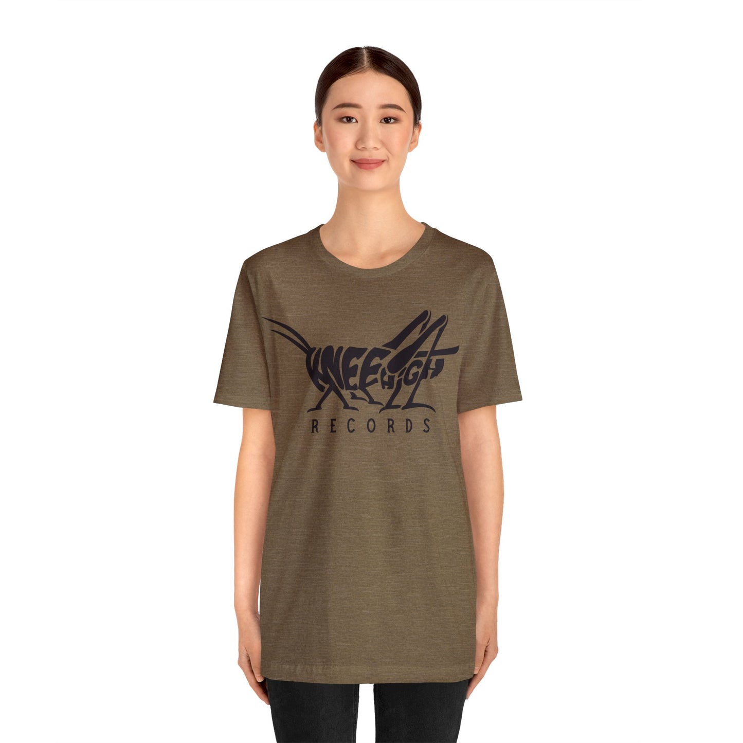 Knee High Records Unisex Jersey Short Sleeve Tee