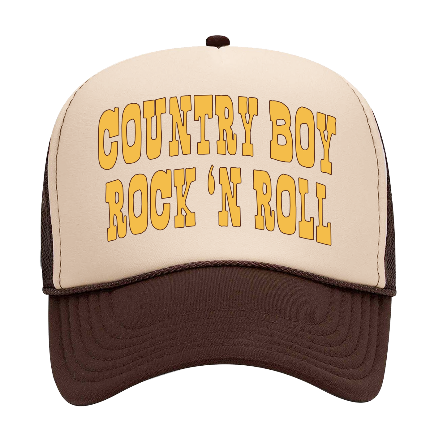 Country Boy Rock 'N Roll Trucker Hat (DNLA)