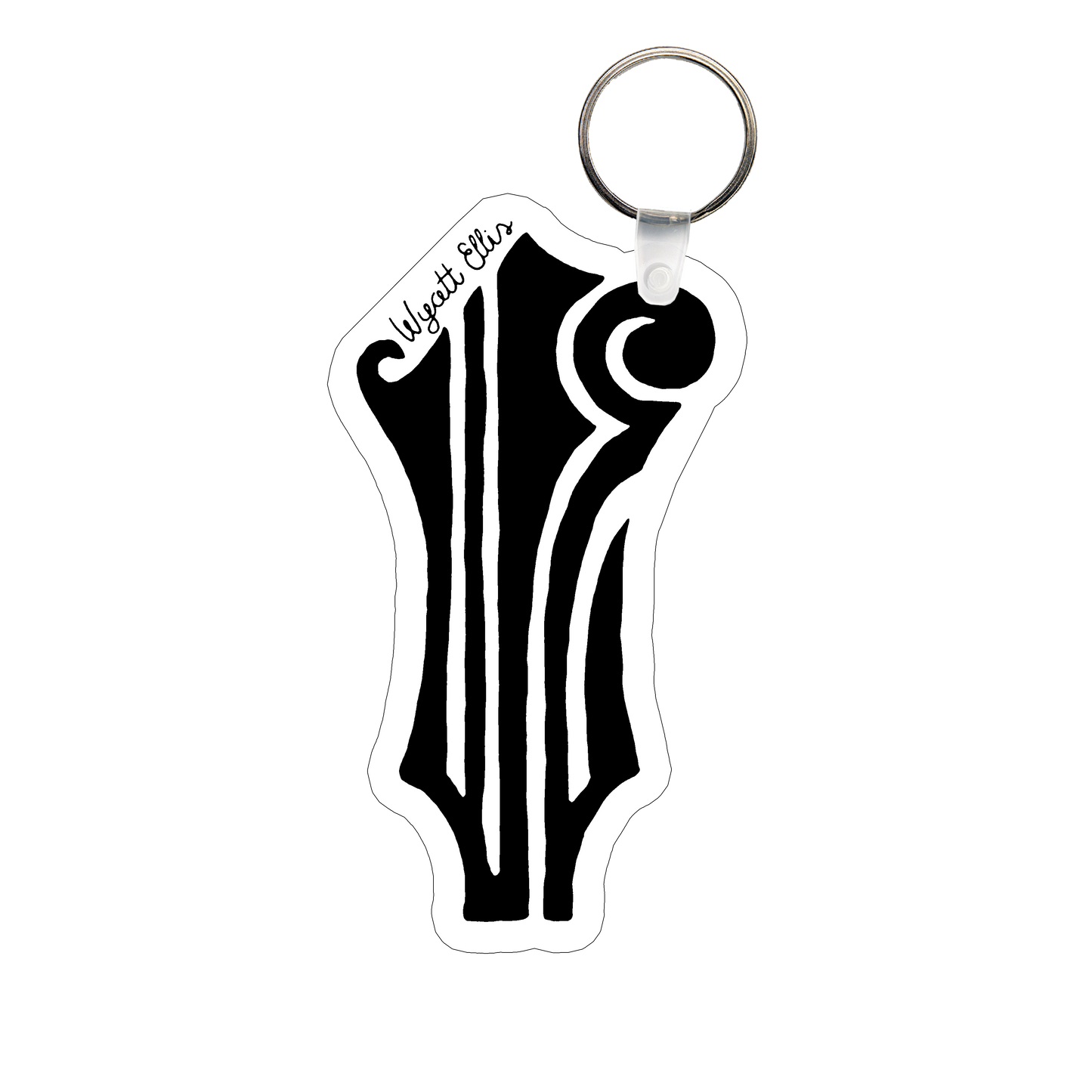 "WE" Headstock Keychain (DNLA)