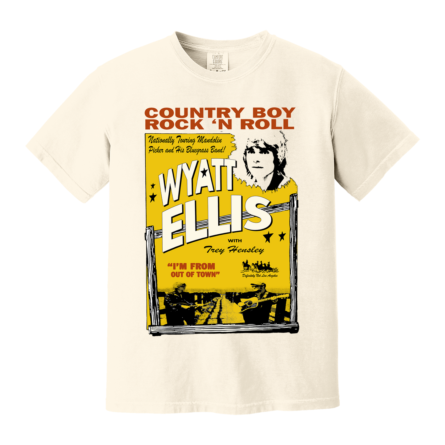 Country Boy Rock 'N Roll Poster Tee (DNLA)