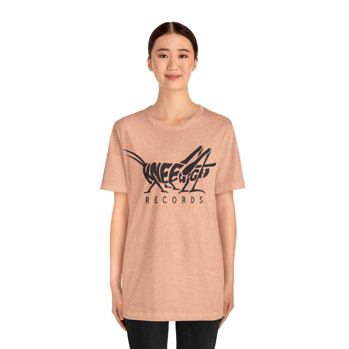 Knee High Records Unisex Jersey Short Sleeve Tee