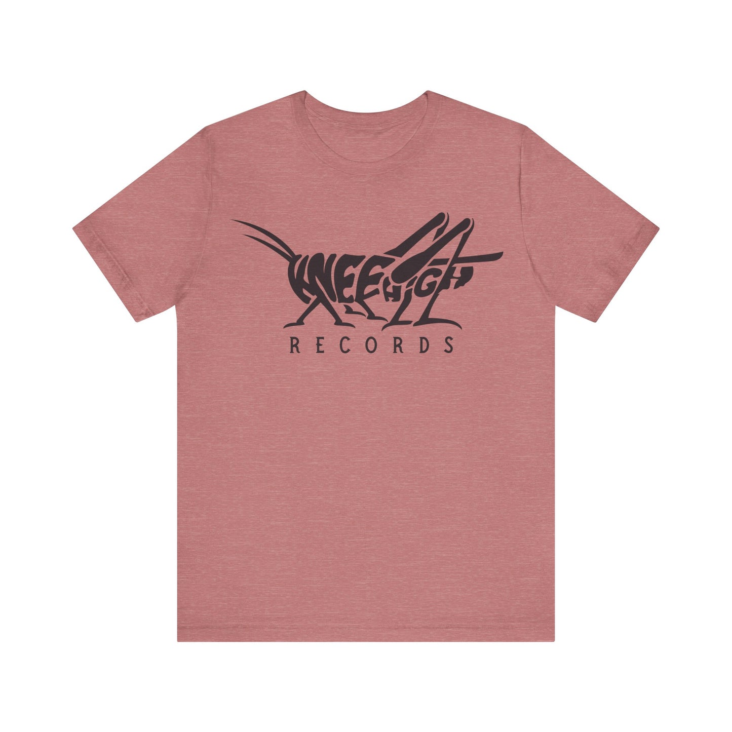 Knee High Records Unisex Jersey Short Sleeve Tee