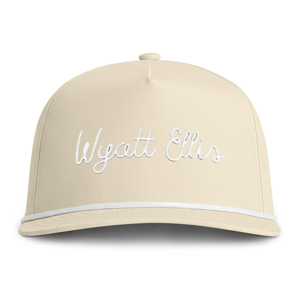 "Wyatt Ellis" Embroidered Rope Hat