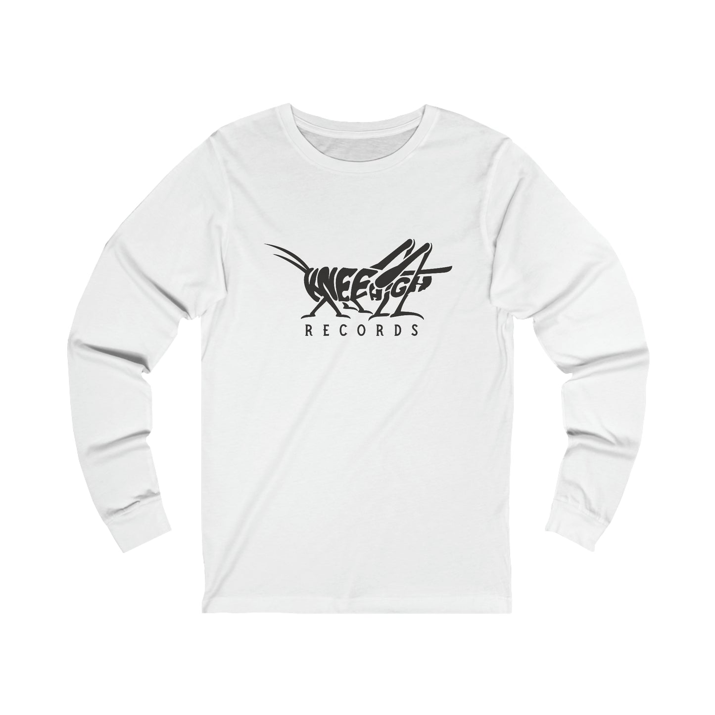 Knee High Records Unisex Jersey Long Sleeve Tee