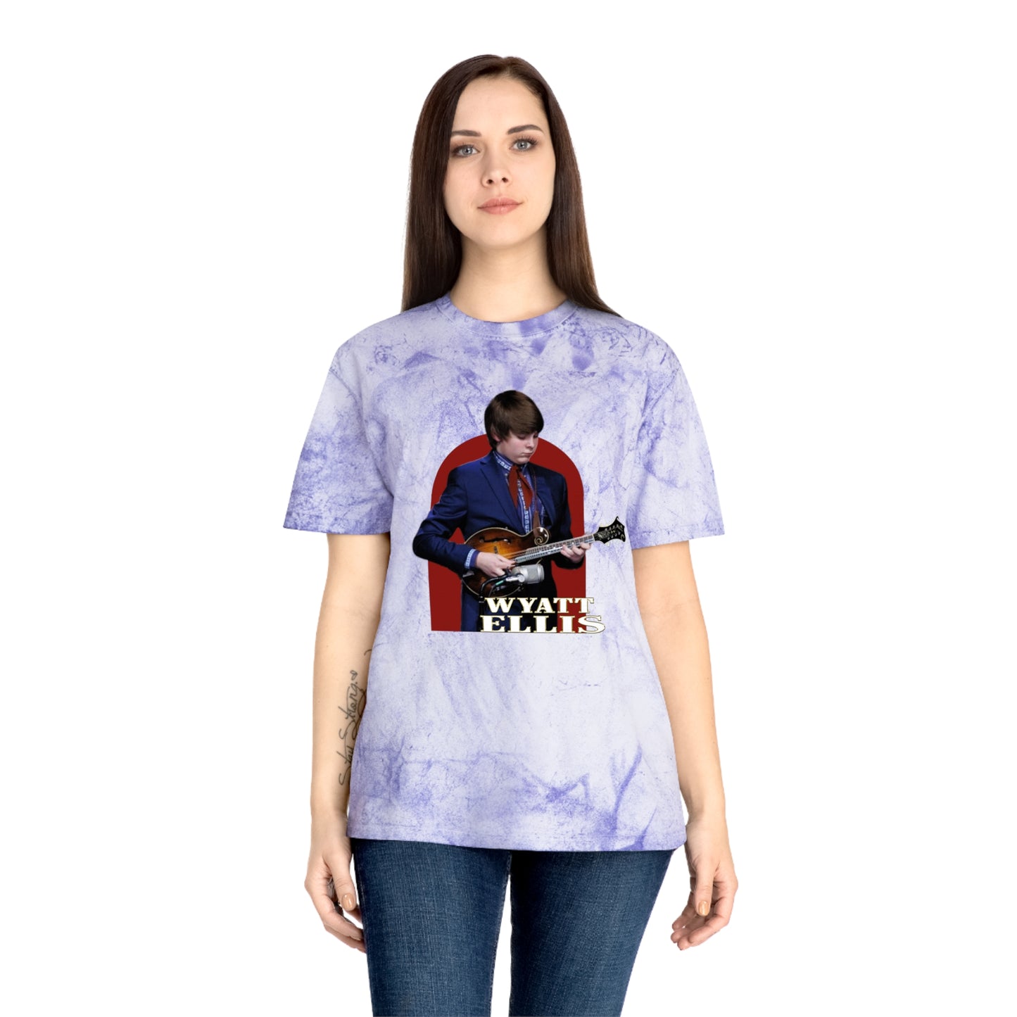 Wyatt Ellis 90s Opry Logo Tie-Dye Tee
