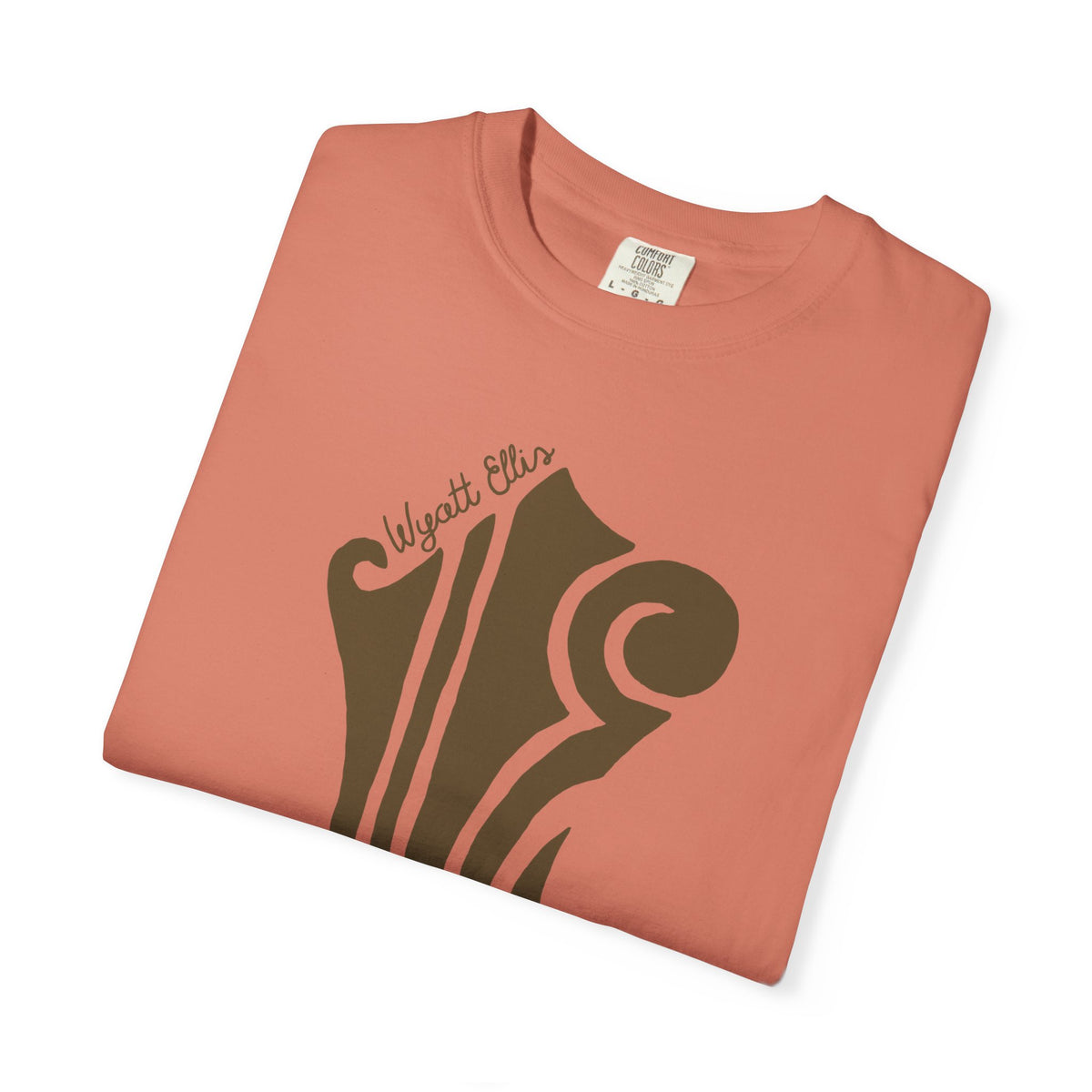 WE Headstock Logo Brown Unisex Jersey Short Sleeve Tee