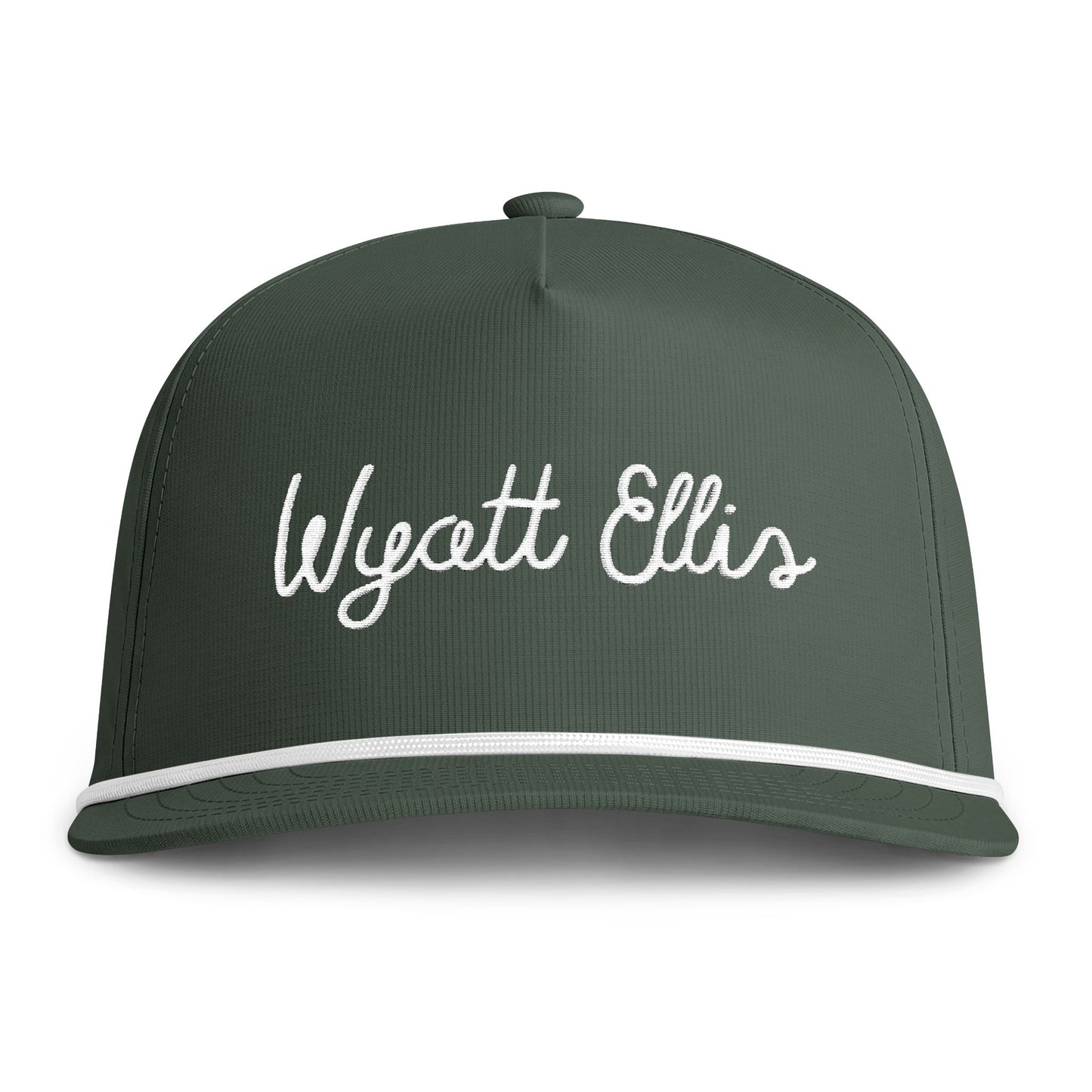 "Wyatt Ellis" Embroidered Rope Hat