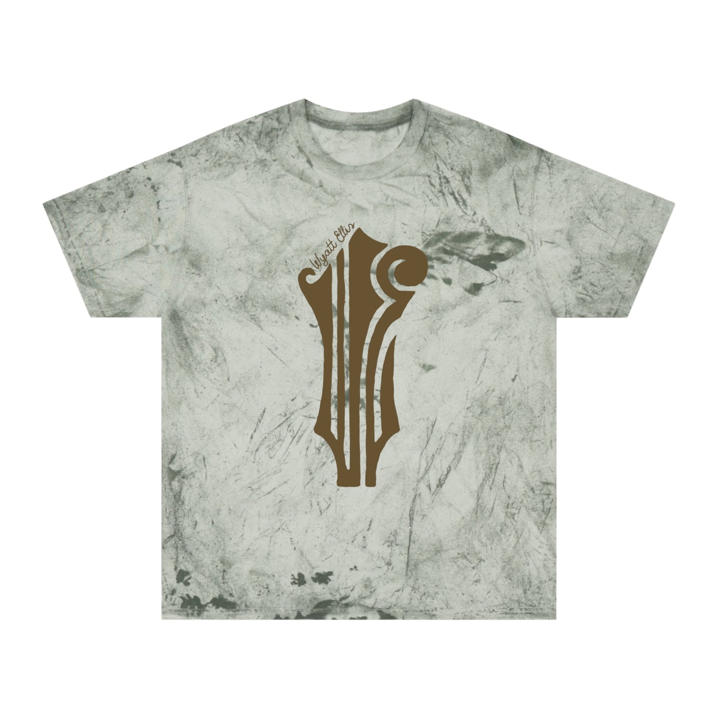 WE Brown Logo Tie-Dye Tee
