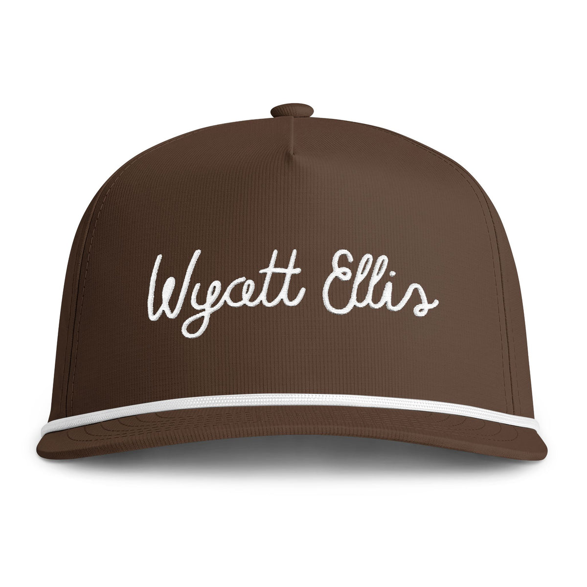 "Wyatt Ellis" Embroidered Rope Hat