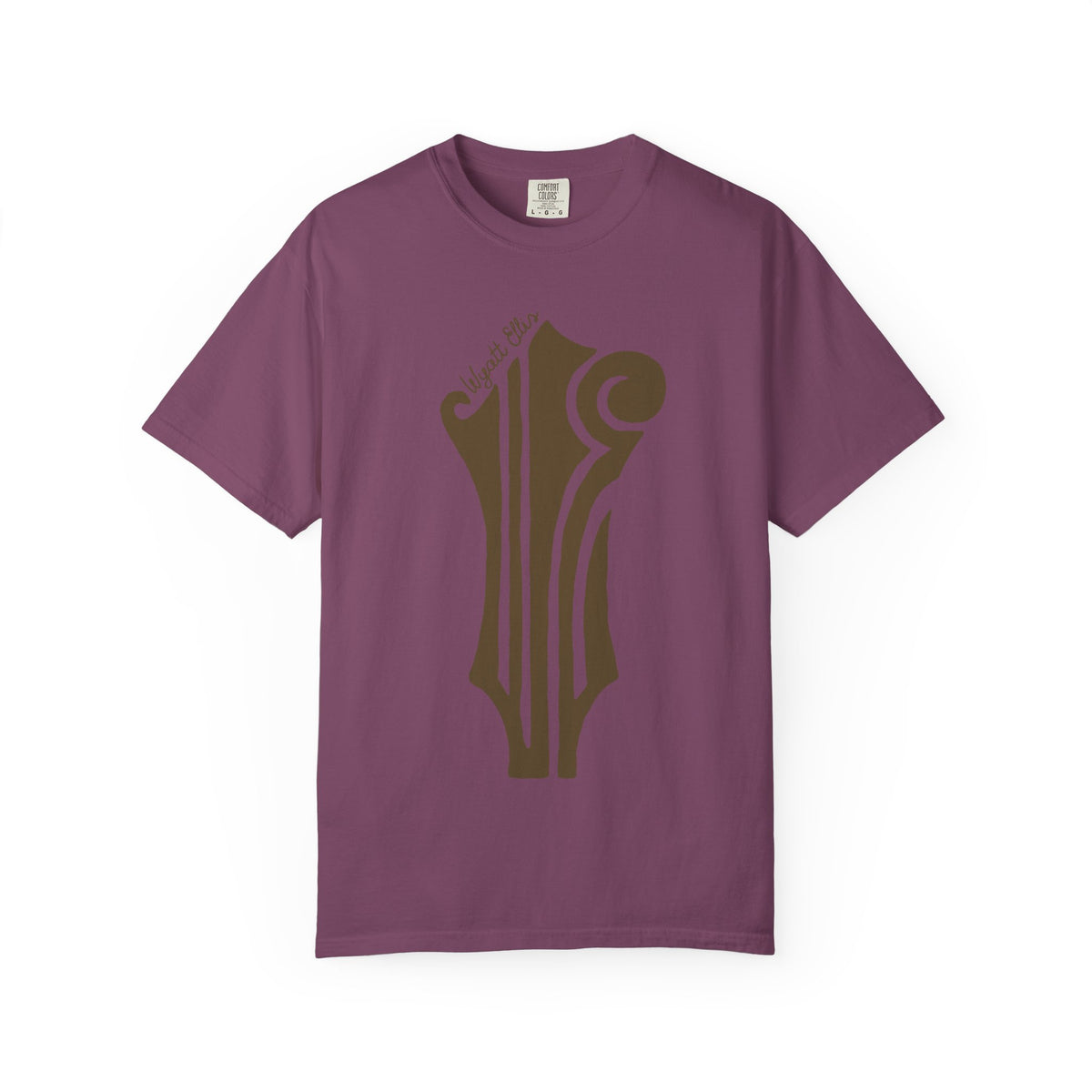 WE Headstock Logo Brown Unisex Jersey Short Sleeve Tee