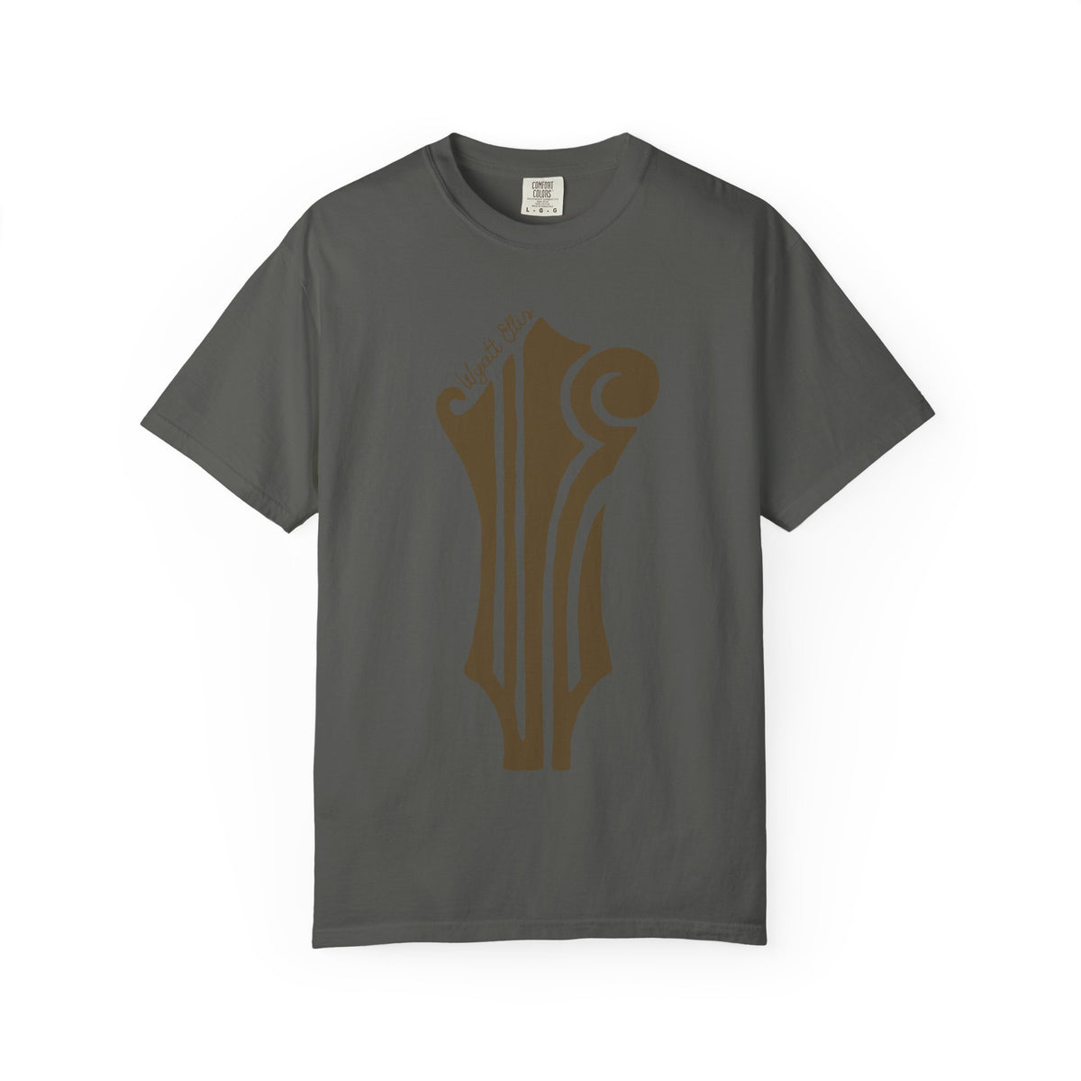 WE Headstock Logo Brown Unisex Jersey Short Sleeve Tee
