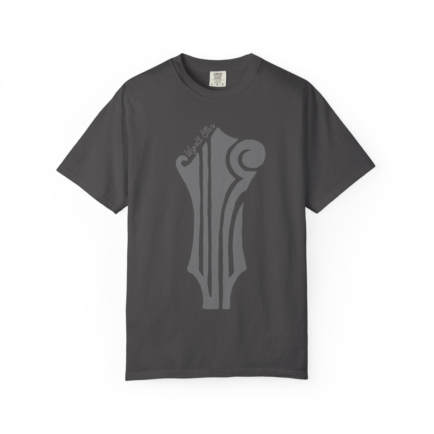 Mandolin Headstock "WE" Logo Tee