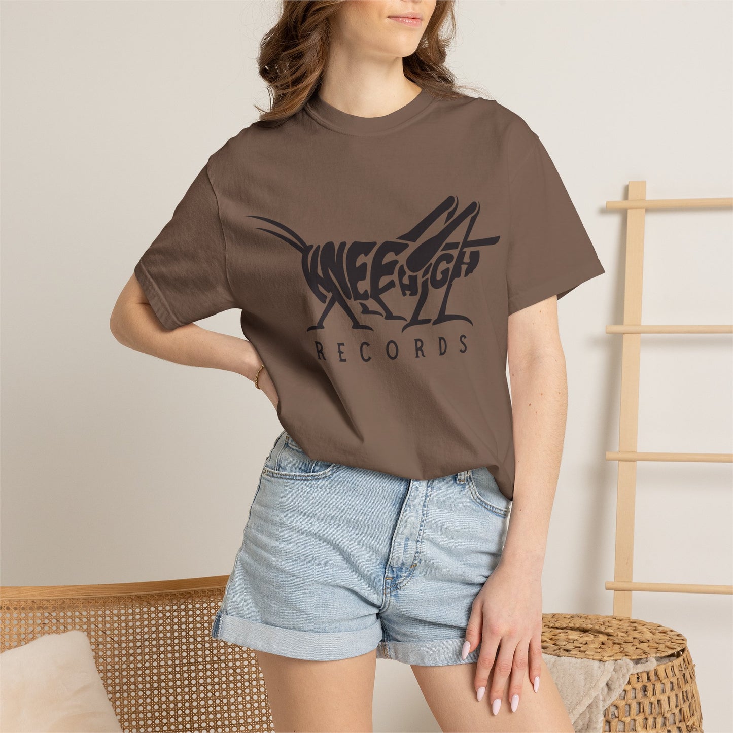 Knee High Records Unisex Jersey Short Sleeve Tee