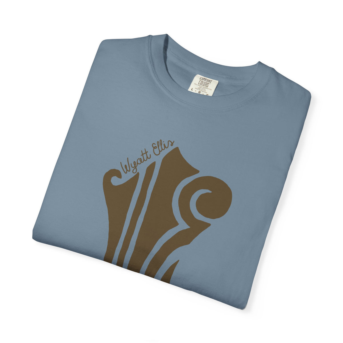 WE Headstock Logo Brown Unisex Jersey Short Sleeve Tee
