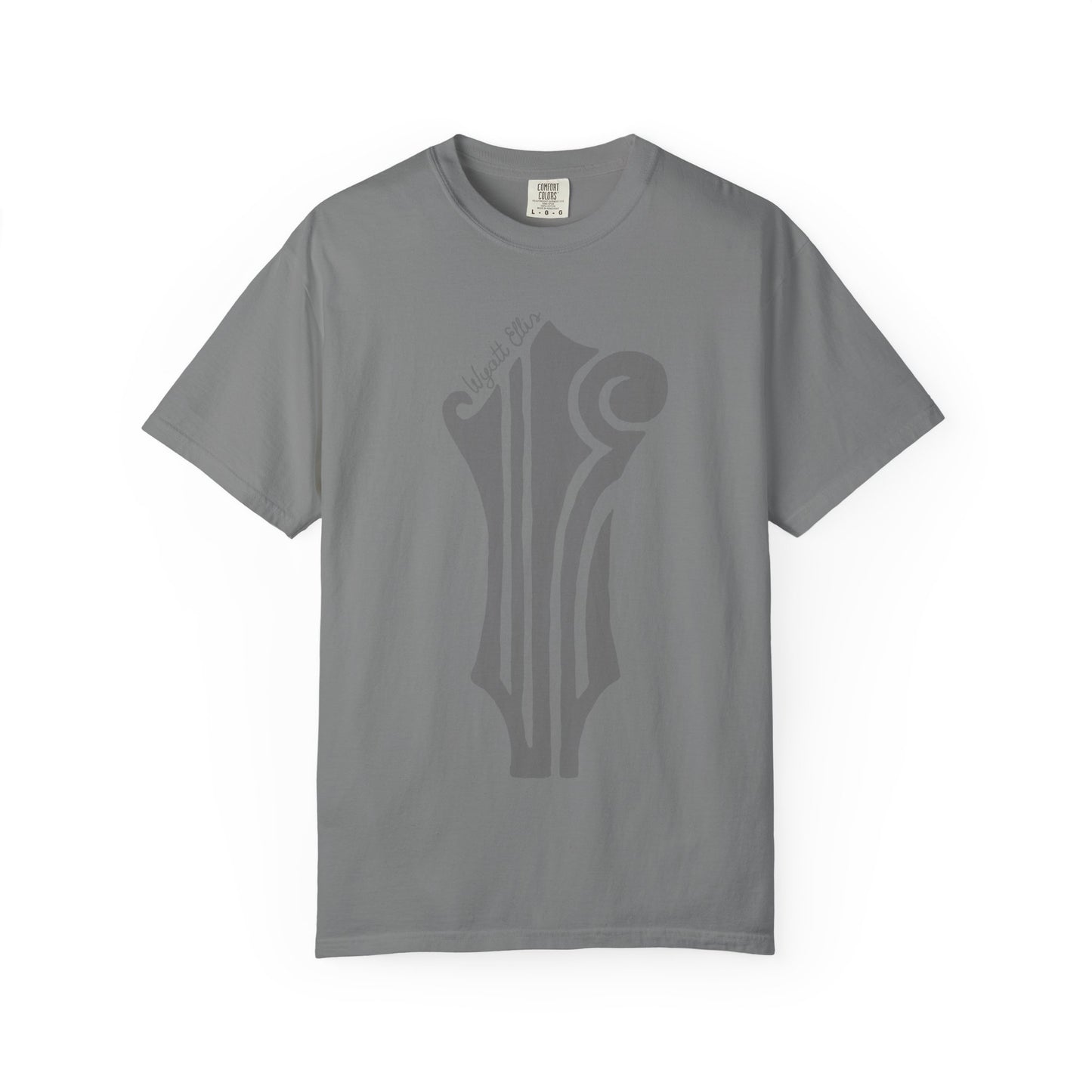 Mandolin Headstock "WE" Logo Tee