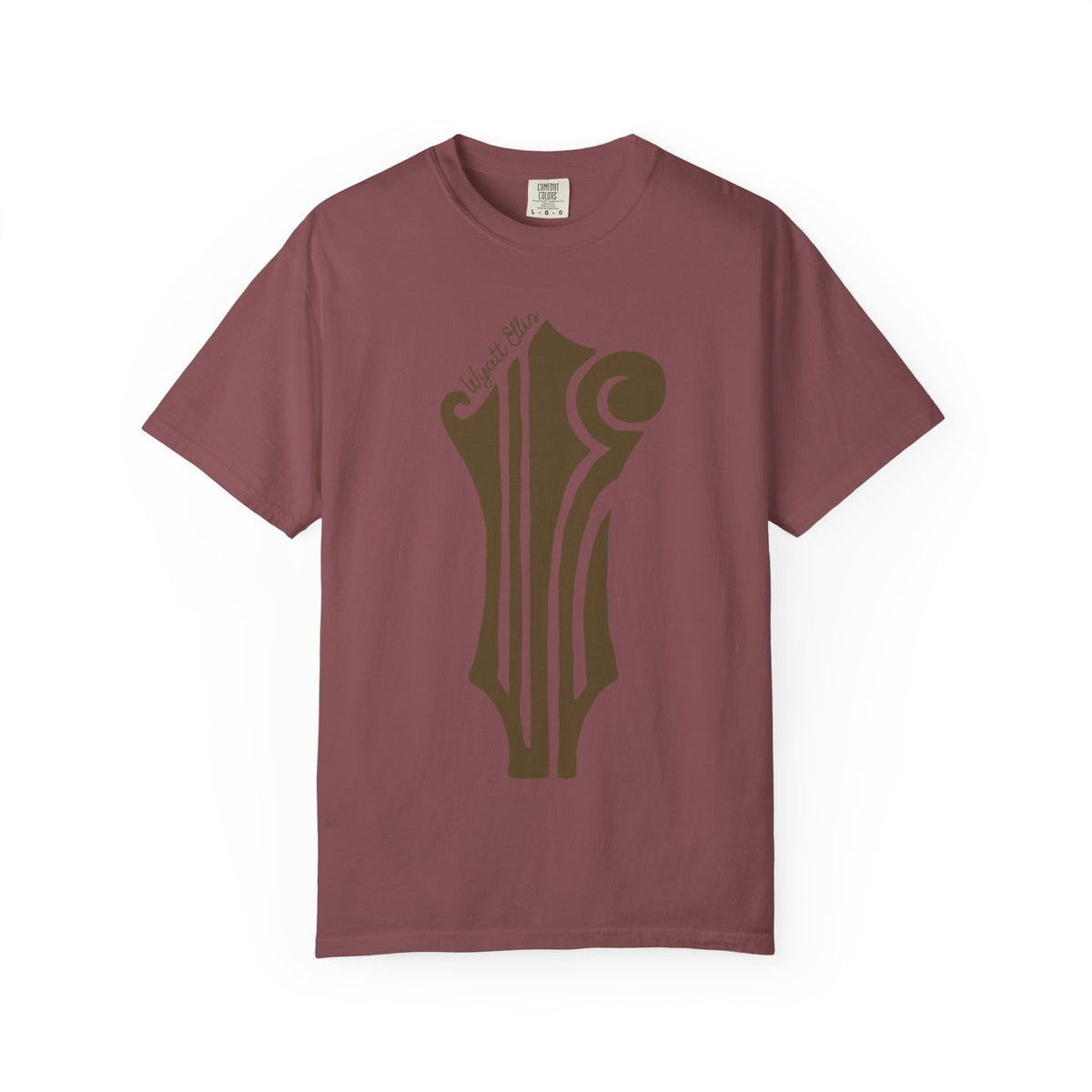 WE Headstock Logo Brown Unisex Jersey Short Sleeve Tee