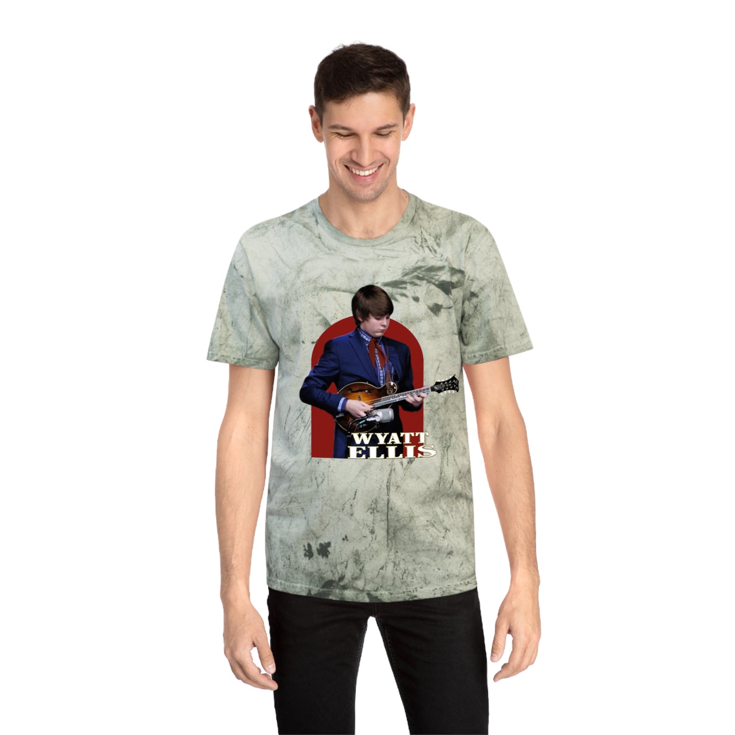 Wyatt Ellis 90s Opry Logo Tie-Dye Tee