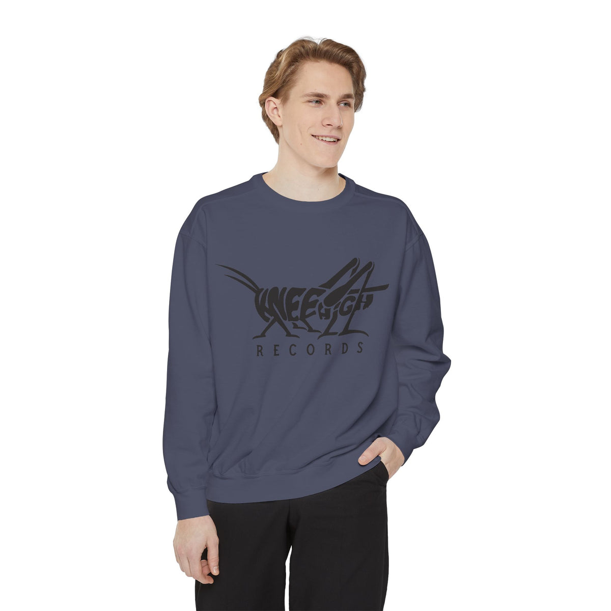 Knee High Records Unisex Jersey Long Sleeve Tee
