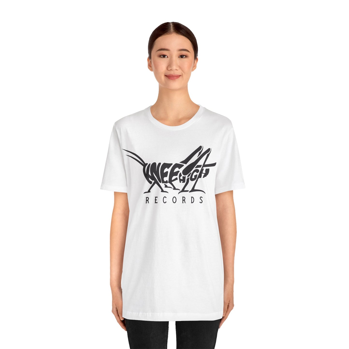 Knee High Records Unisex Jersey Short Sleeve Tee