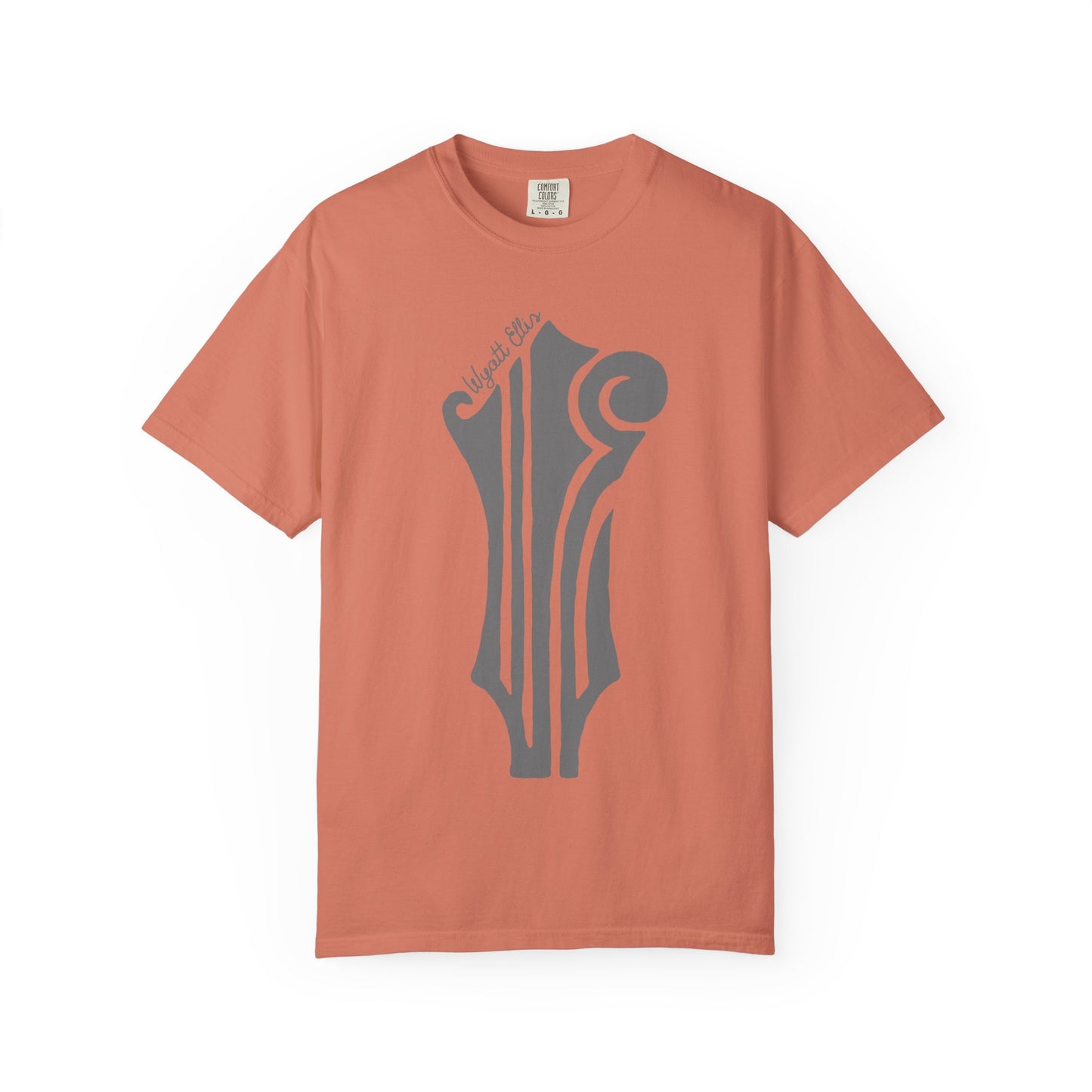 Mandolin Headstock "WE" Logo Tee