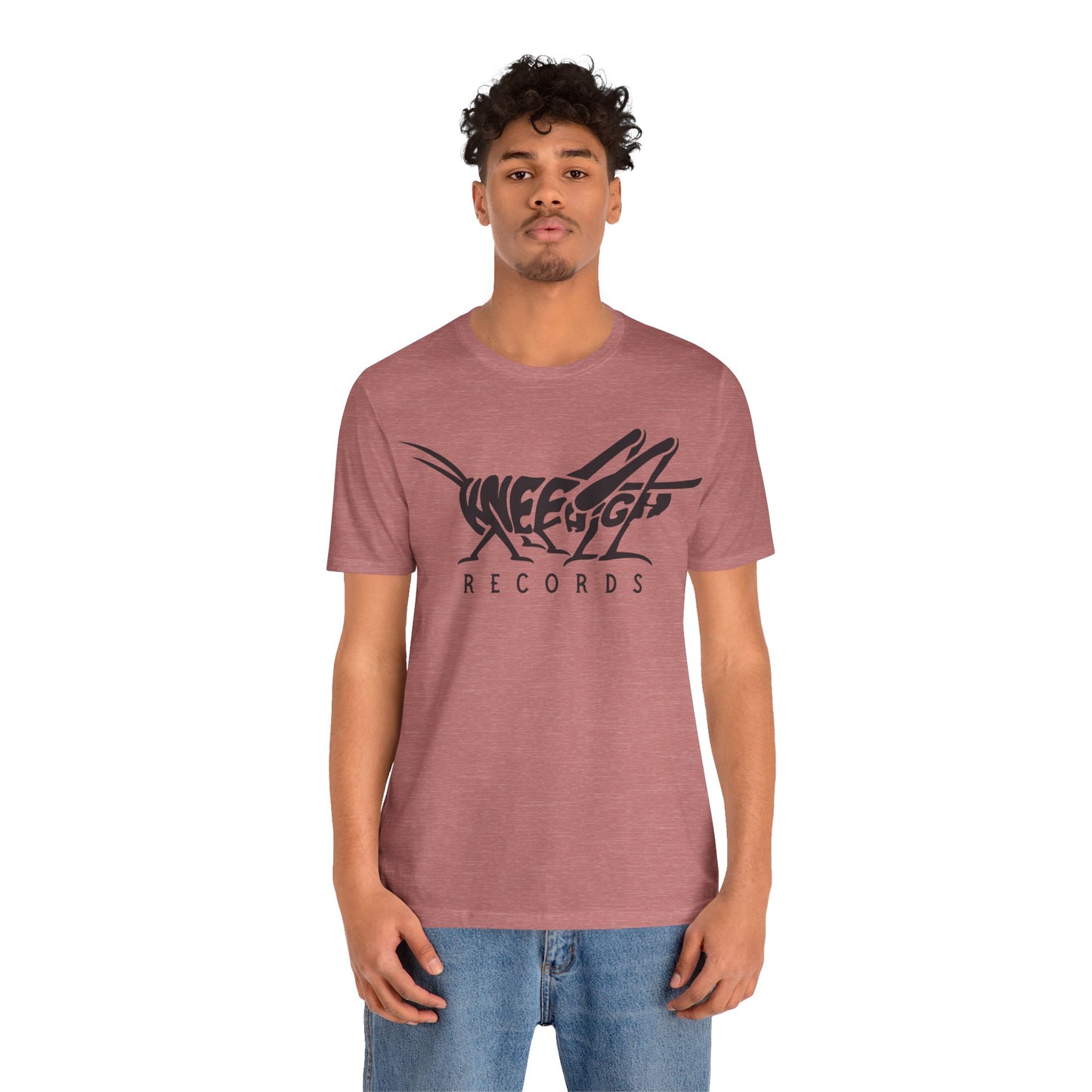 Knee High Records Unisex Jersey Short Sleeve Tee