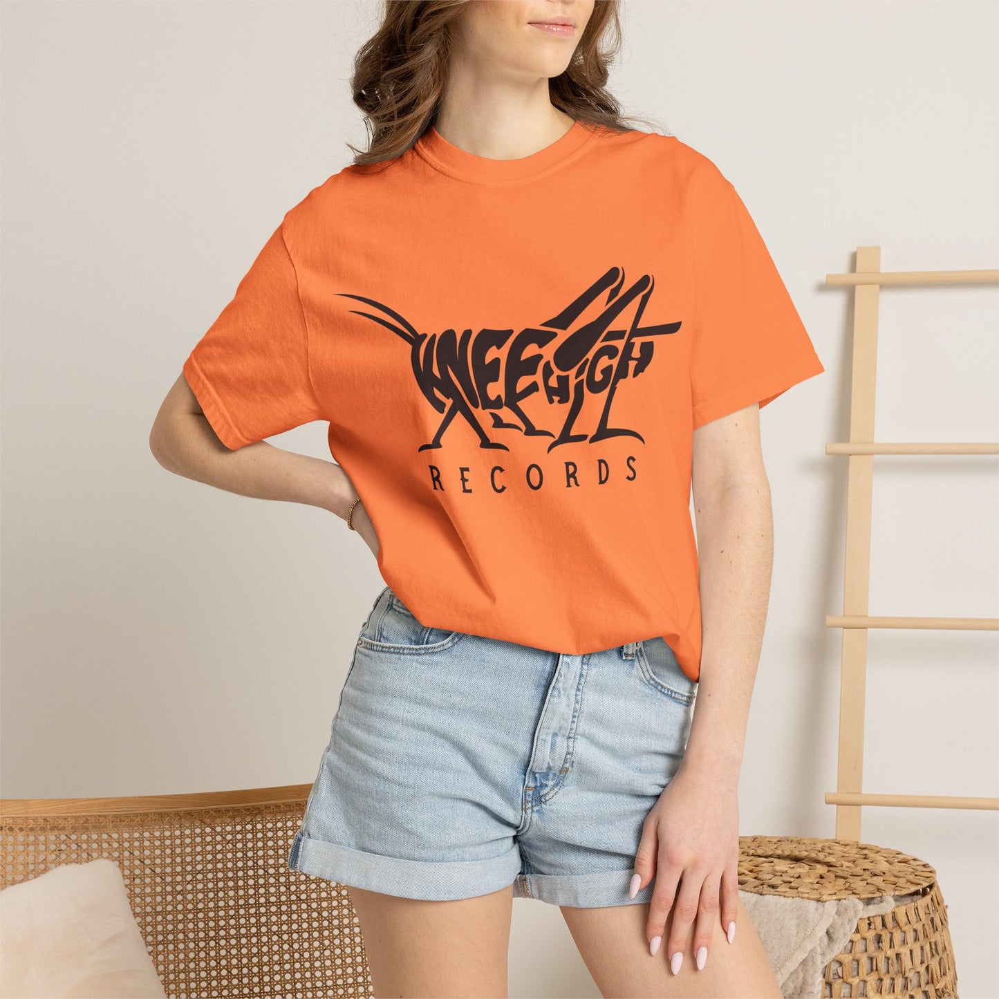Knee High Records Unisex Jersey Short Sleeve Tee