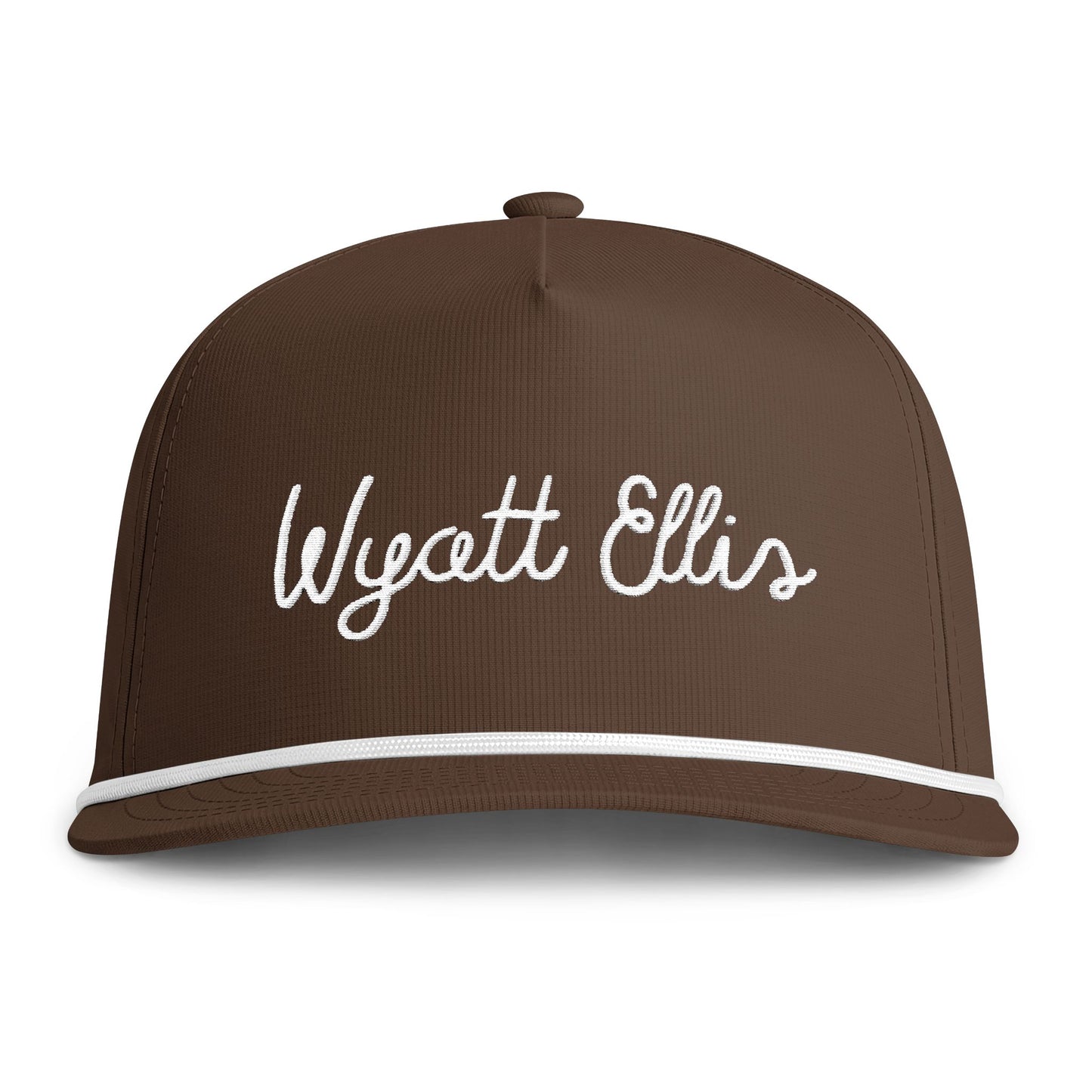 "Wyatt Ellis" Embroidered Rope Hat