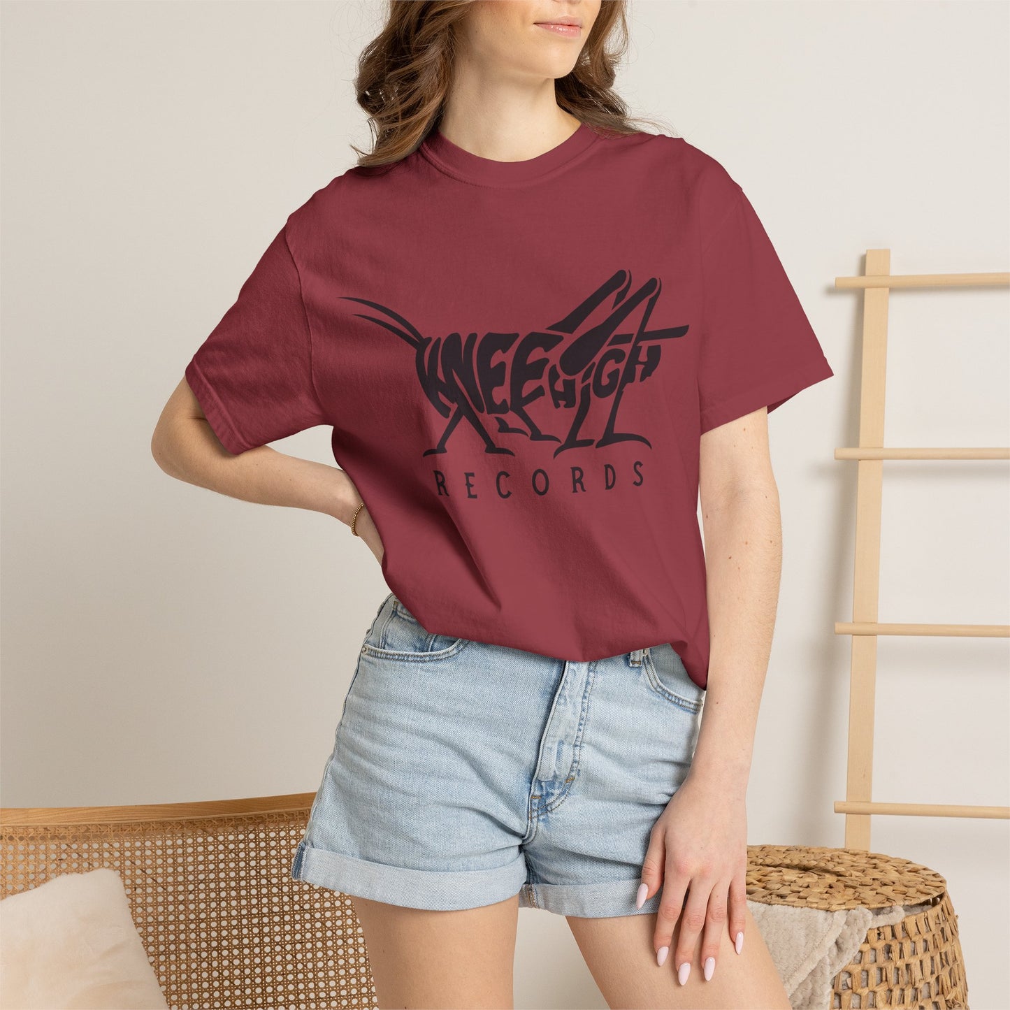 Knee High Records Unisex Jersey Short Sleeve Tee