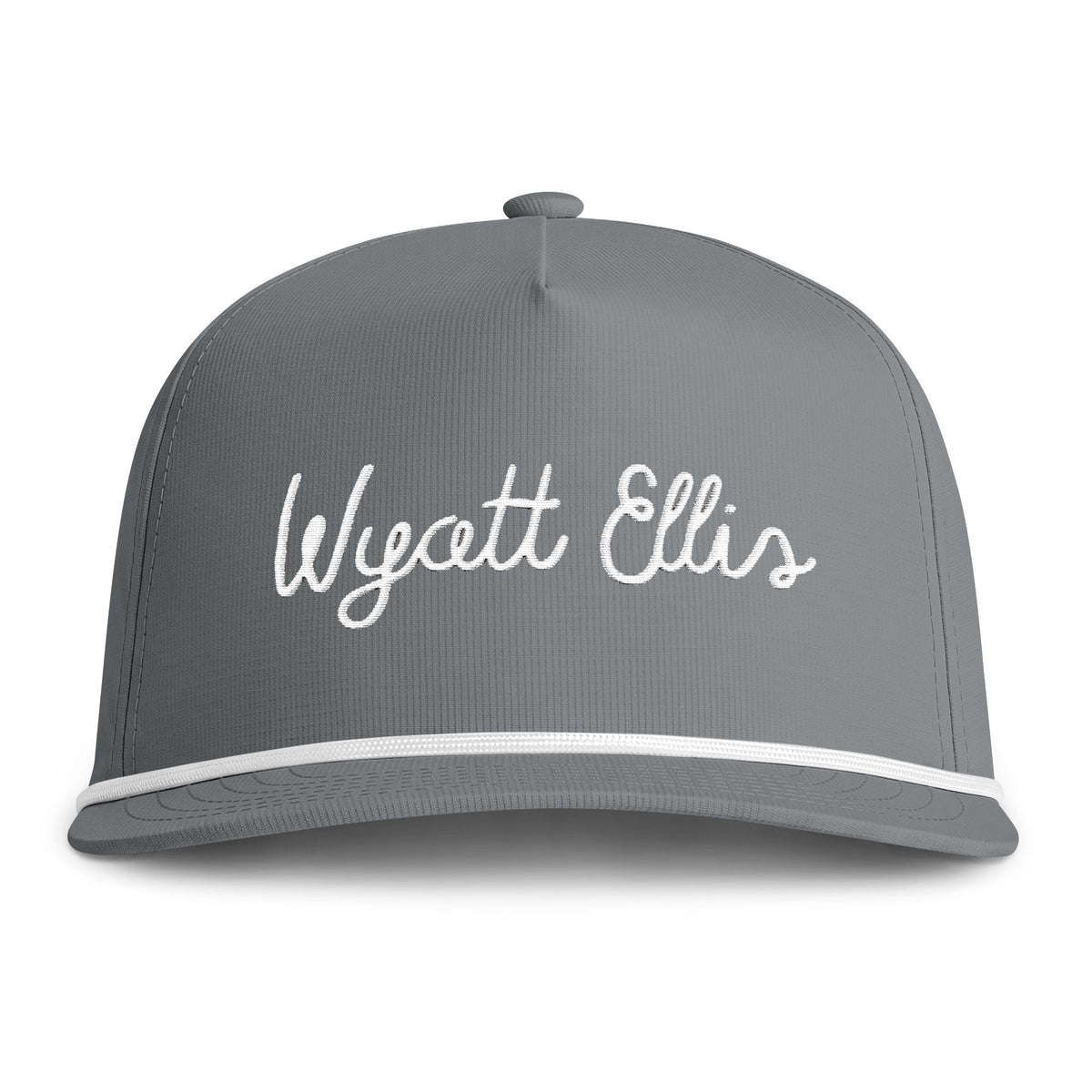 "Wyatt Ellis" Embroidered Rope Hat